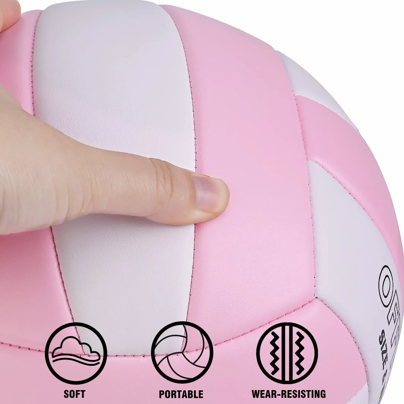 EVZOM Pelota de voleibol de playa tamaño oficial 5 exterior interior piscina gimnasio entrenamiento