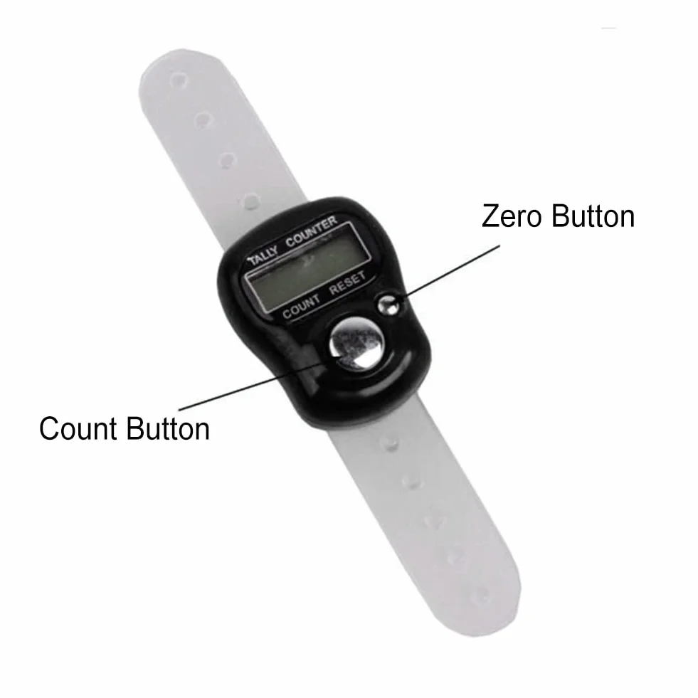 Contador Manual Digital Clicker Medidor Electrónico Cuentarangos