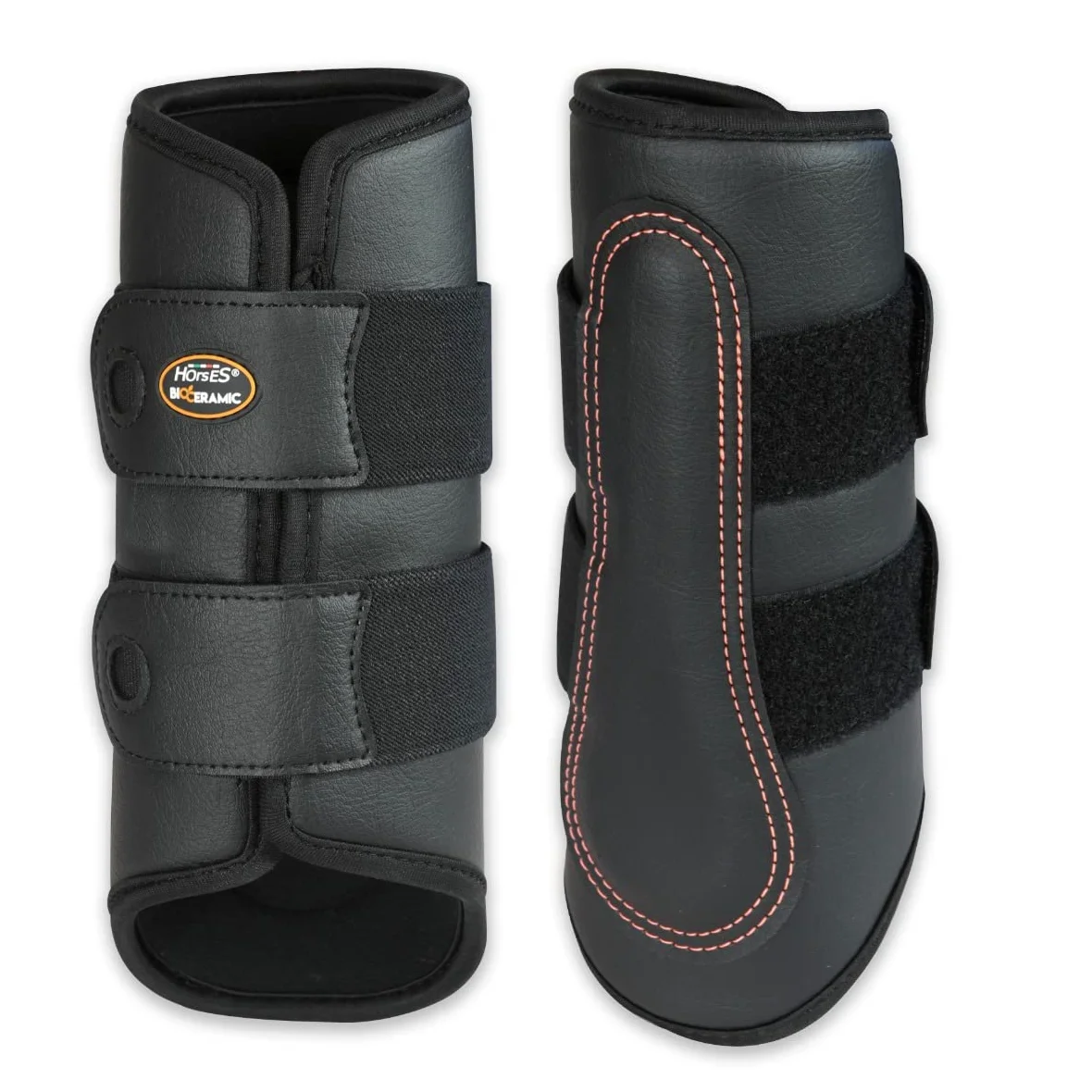 Horses Protector para Caballo, Seguro y Resistente, cómodo y práctico, Fabricado en Italia