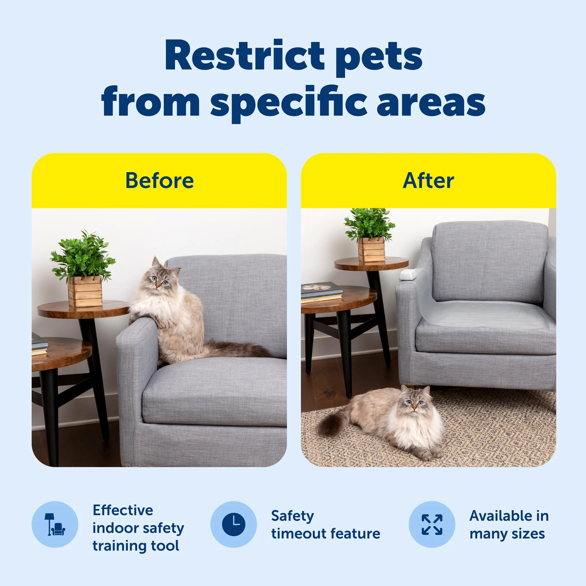 PetSafe ScatMat - Alfombrilla de entrenamiento para interiores