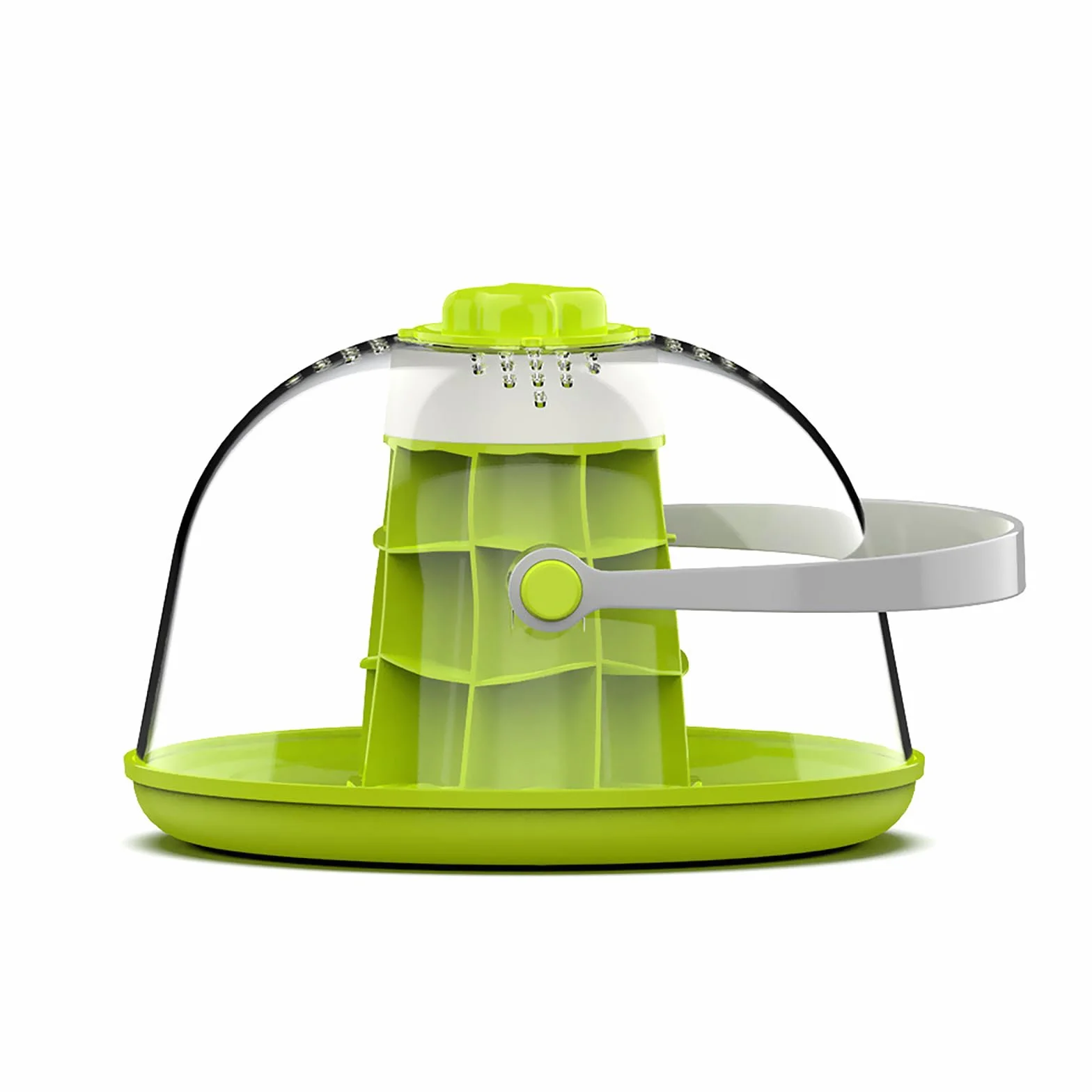 Caja multifuncional de observación y cría de caracoles, hábitat educativo para mascotas, 23 x 19,5 x 13,5 cm, material ABS + PC, fácil de limpiar, bien ventilado, adecuado para gusanos de seda