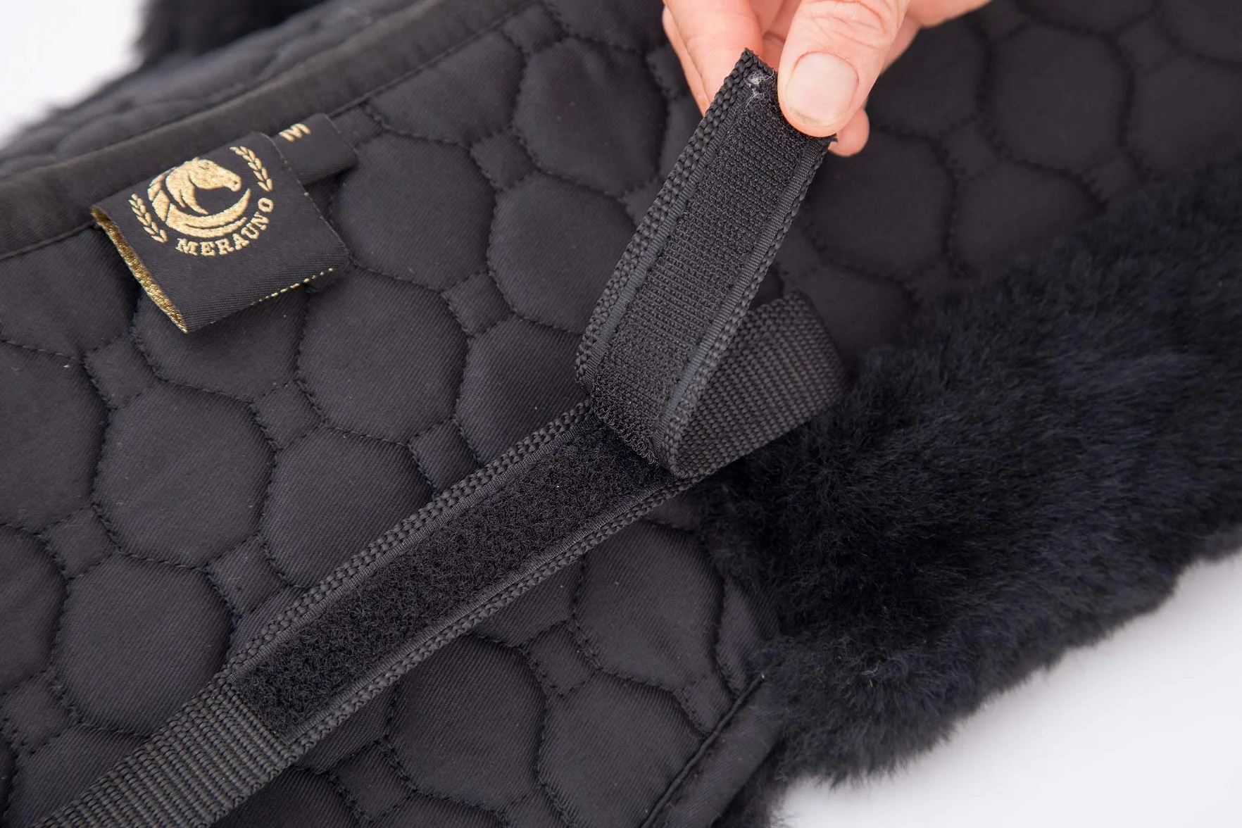 Lambskin - Cojín para silla de montar (piel de cordero)