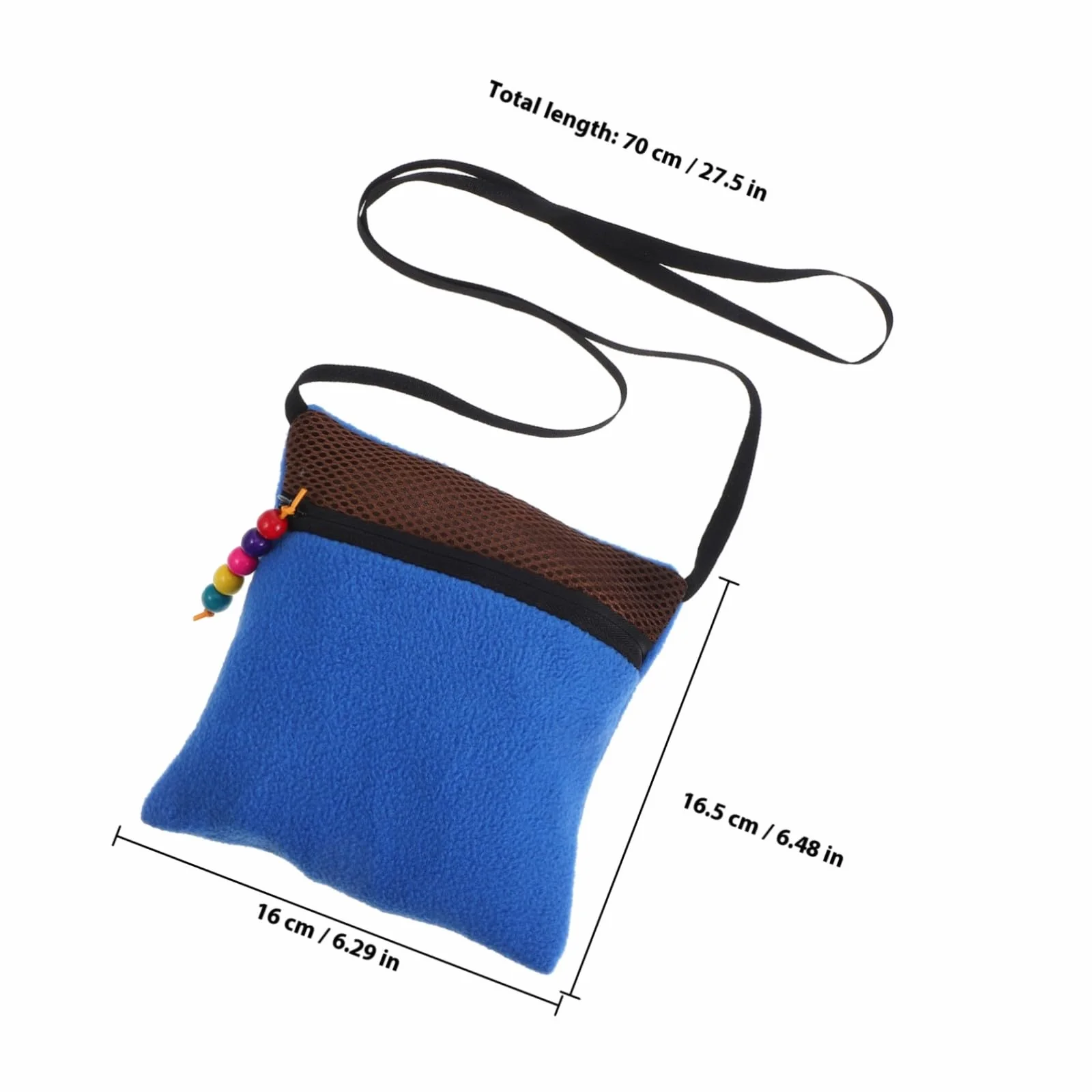 Bolsa Portátil para Transportar Pequeños Roedores y Petauros Saco de Dormir Transpirable para Hámsteres y Otros Animales Pequeños Bolsa Cómoda y Segura con Interior para