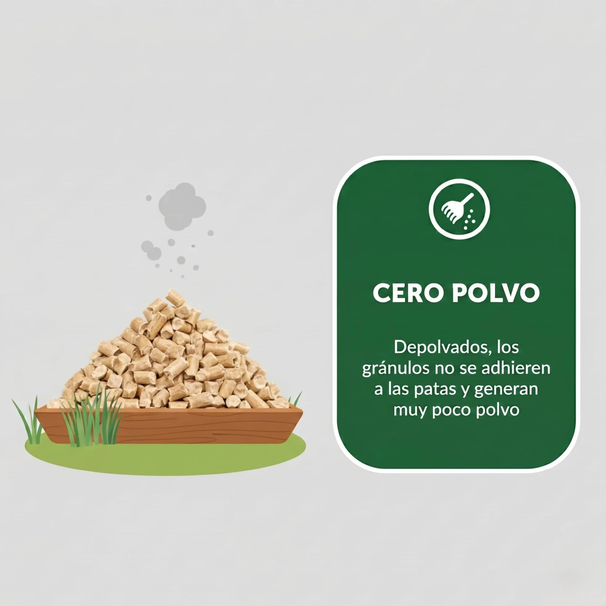 Aimé | Lecho PROP'Nature 10L para Conejos | Arena Biodegradable y Súper Absorbente de Pellets de Madera | Neutralizador de Olores para Jaulas | El Embalaje Puede Variar