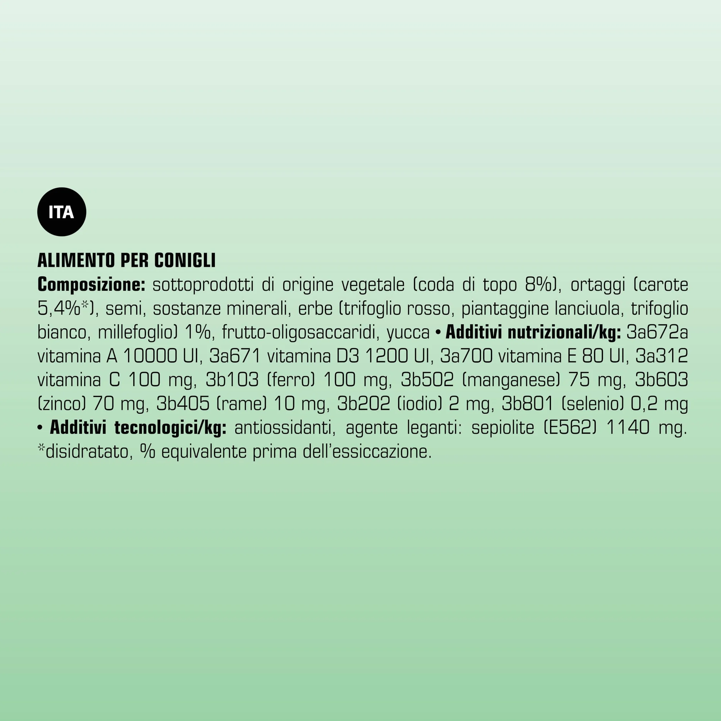 VERSELE-LAGA - Complete Cuni Adult - Pienso extrusionado Todo en uno Rico en Fibra para Conejos (Enanos) - 3 kg