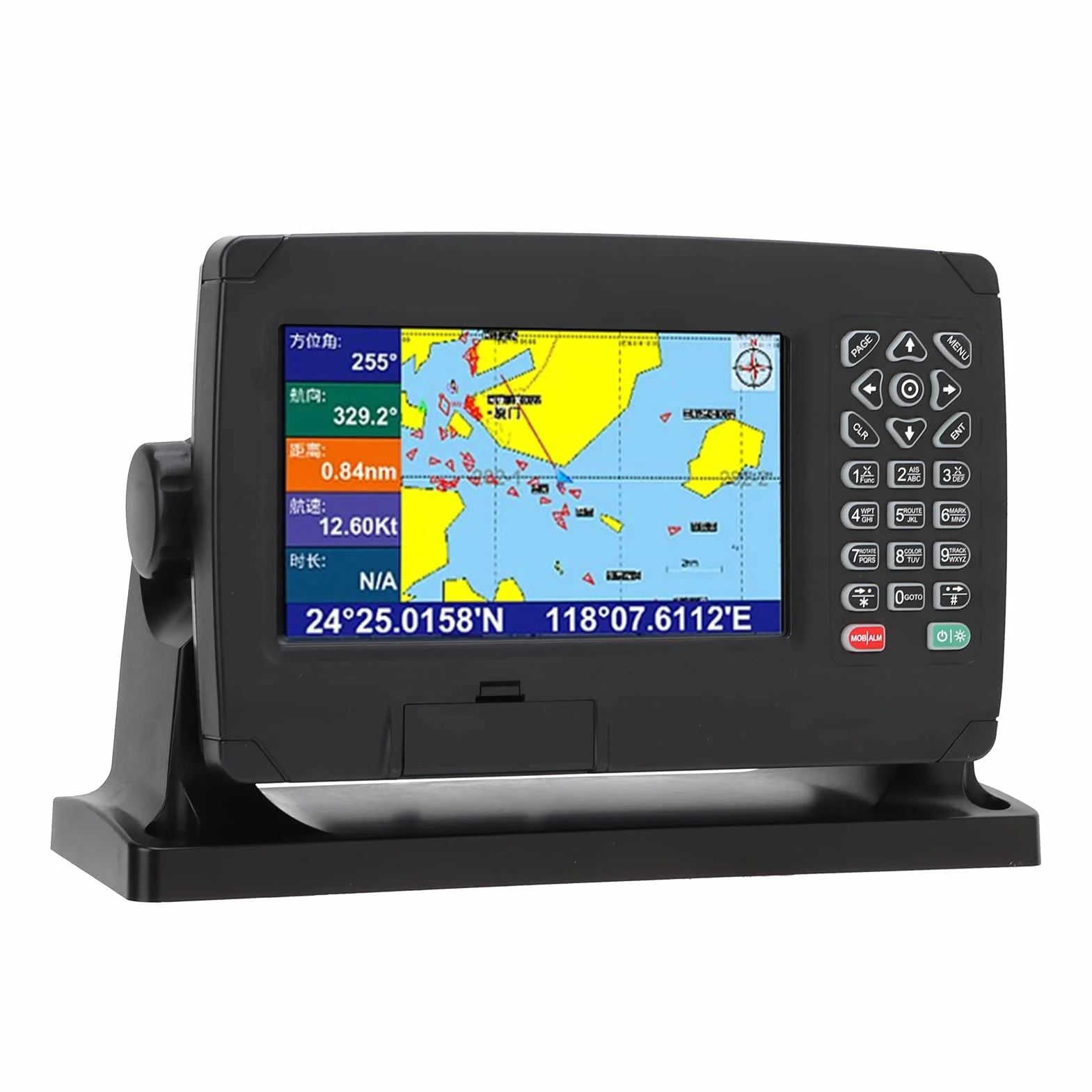 Marine GPS Navigator BDS GPS Chart Plotter with GNSS Antenna for Boat