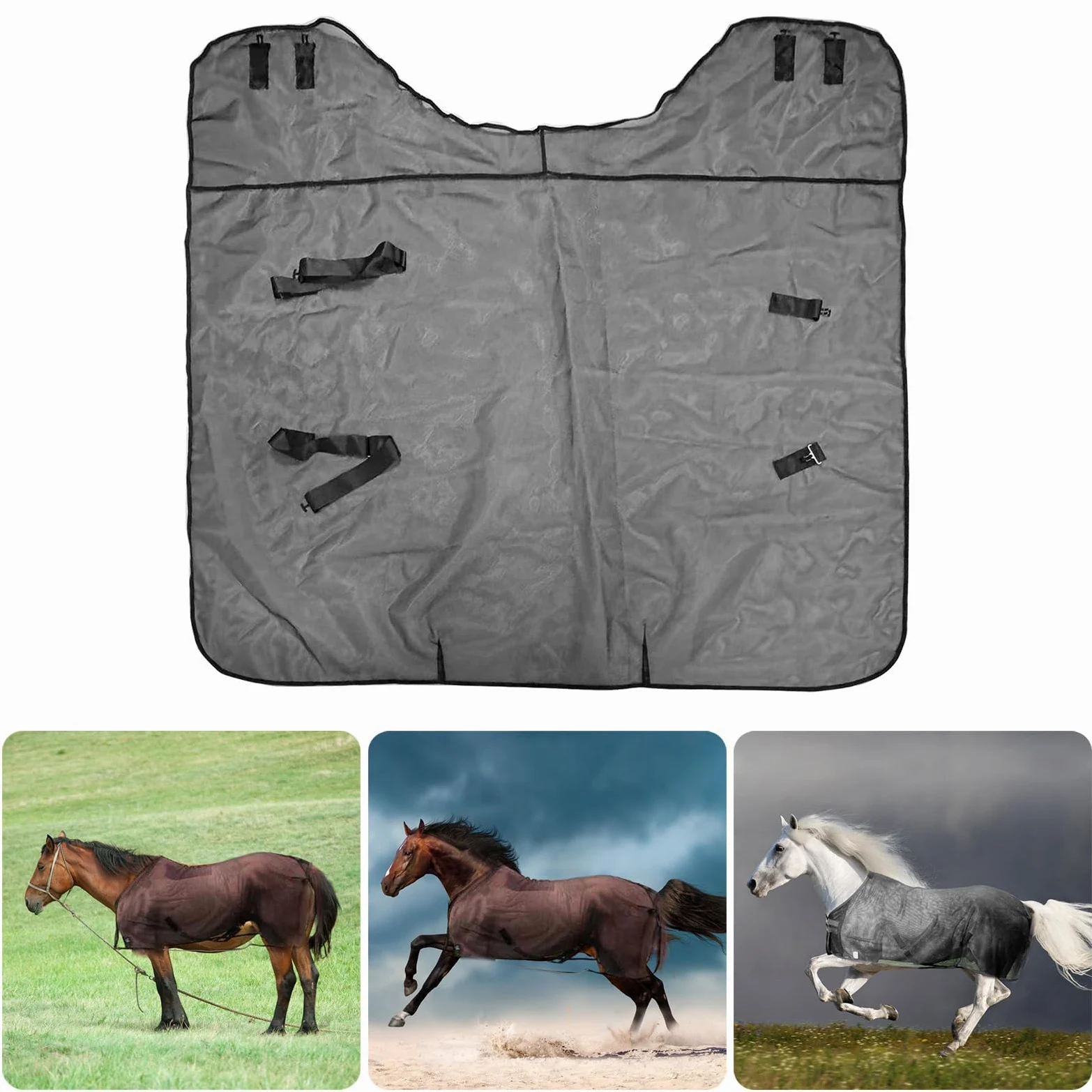 Fundas protectoras para el vientre de caballo, cubierta protectora para caballo, cubierta protectora para el abdomen de caballo, cubierta protectora para el abdomen de caballo