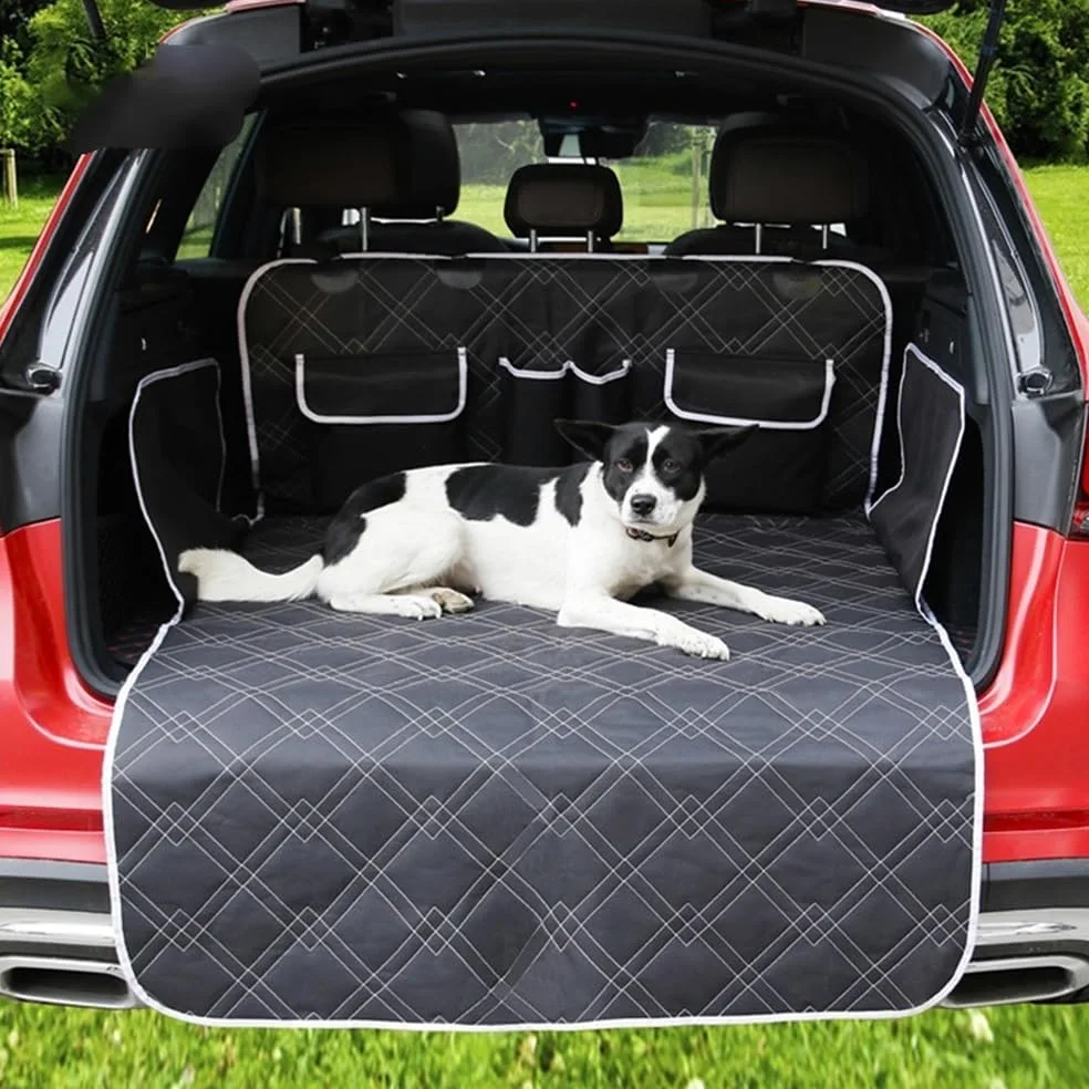 Funda Asiento Coche Perro Cojín para Maletero de Coche para Perros, Funda para Asiento de Coche para Mascotas, cojín para Hamaca Grande para Perros y Mascotas Funda Coche Perro