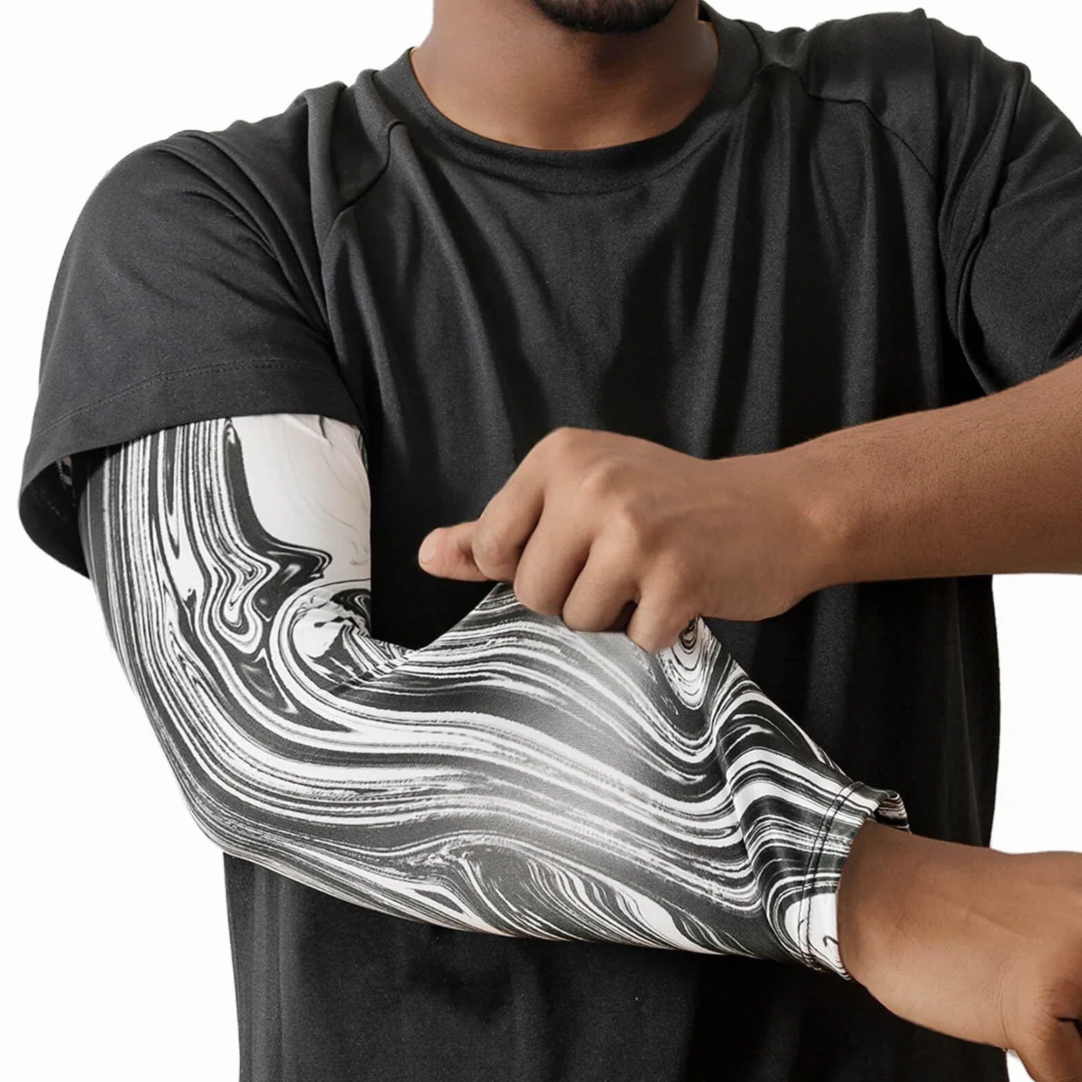ArmSleeve Gaming Esport Cesta Armlinge Anti Schweiß Superlight Tattoo Blanco Negro Sommer Herren Damen