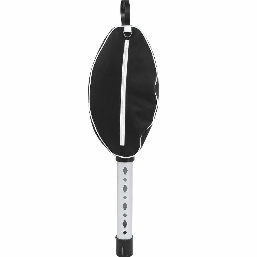 Tubo de Aluminio Telescópico Recoge Bolas de Golf 80 Bolas Soporte Colector