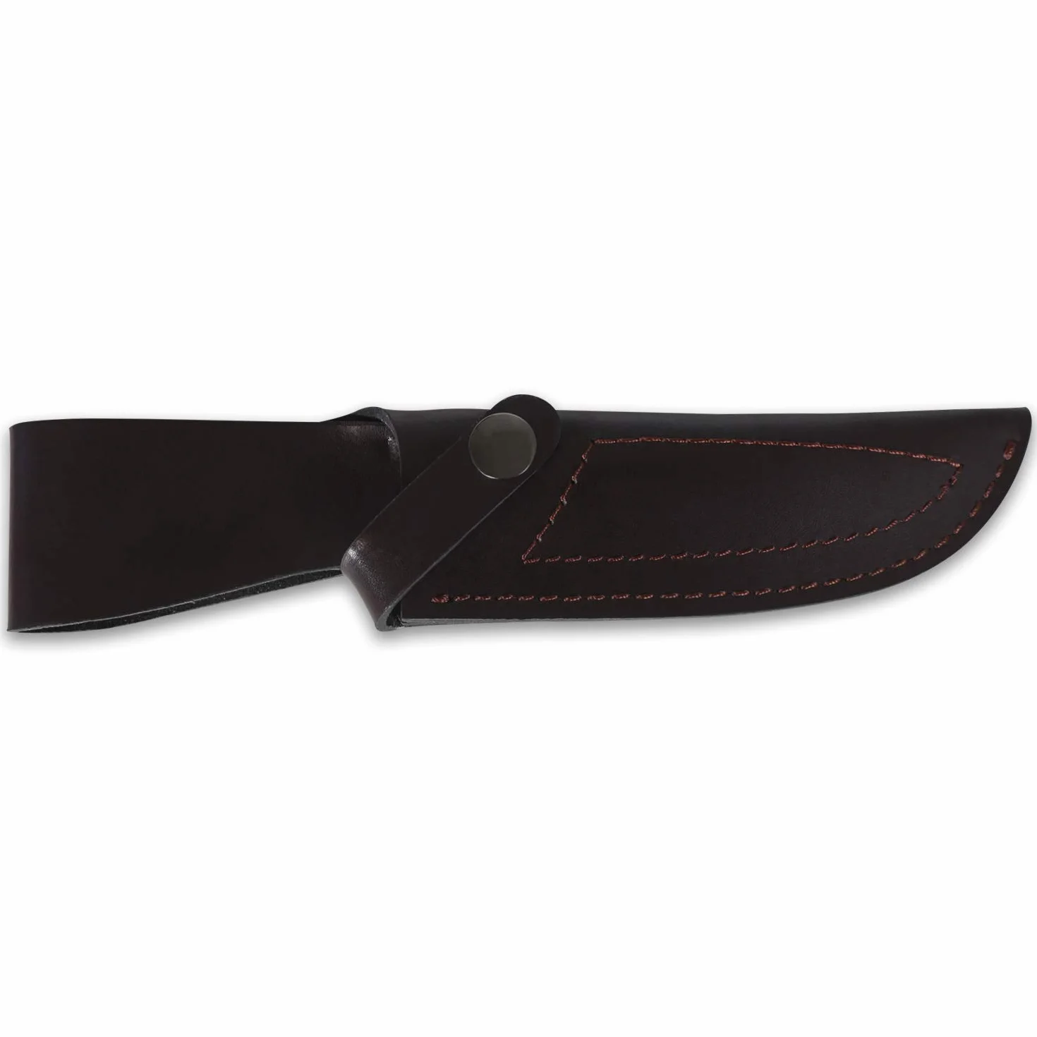 iFIELD Cuchillo de caza Camper EL29009 26 cm Hoja 14 cm Acero Inoxidable Miel Marrón Funda Piel