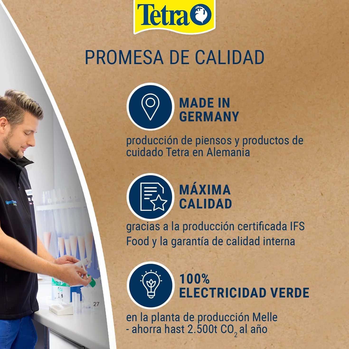 Tetra Wafer Mix – Alimento para todos los peces de fondo (por ejemplo, siluros) y crustáceos, para el crecimiento saludable y la vitalidad, bote de 100ml