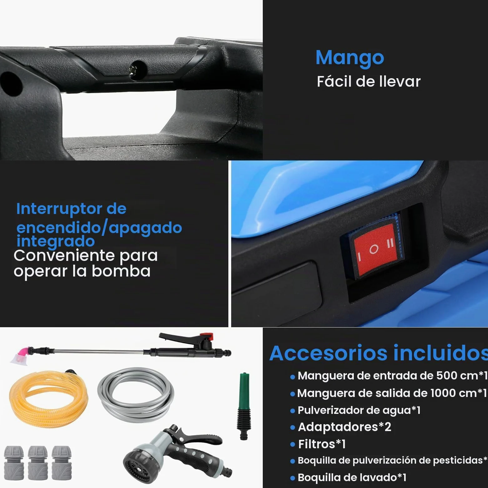 Bomba agua compatible con Makita 18 V