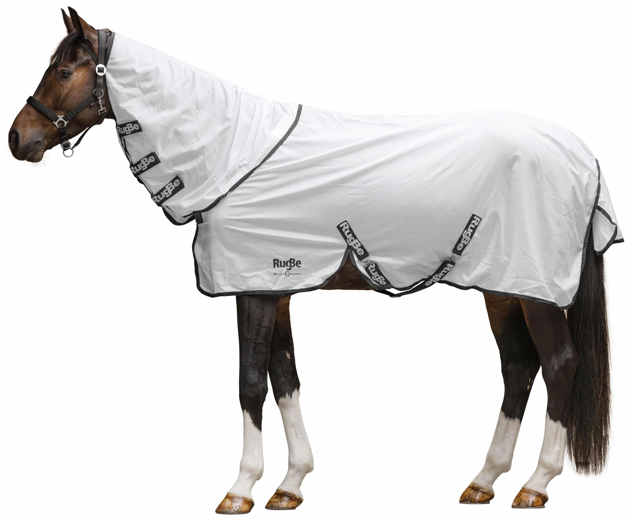 Covalliero Manta antimoscas RugBe Superfly dla konia 165 cm 215 cm biały