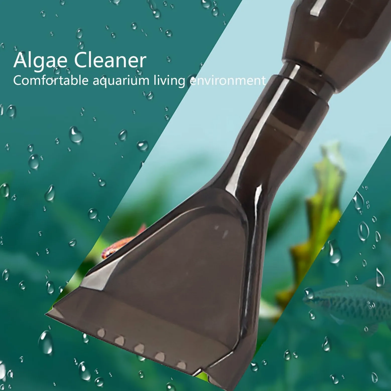 Limpiador De Peceras, Artículos De Mantenimiento De Agua para Acuarios, Manguera Sifón De Mano, Adecuado para Cambiar El Agua De Lavado Filtro De Arena y Circulación De Agua