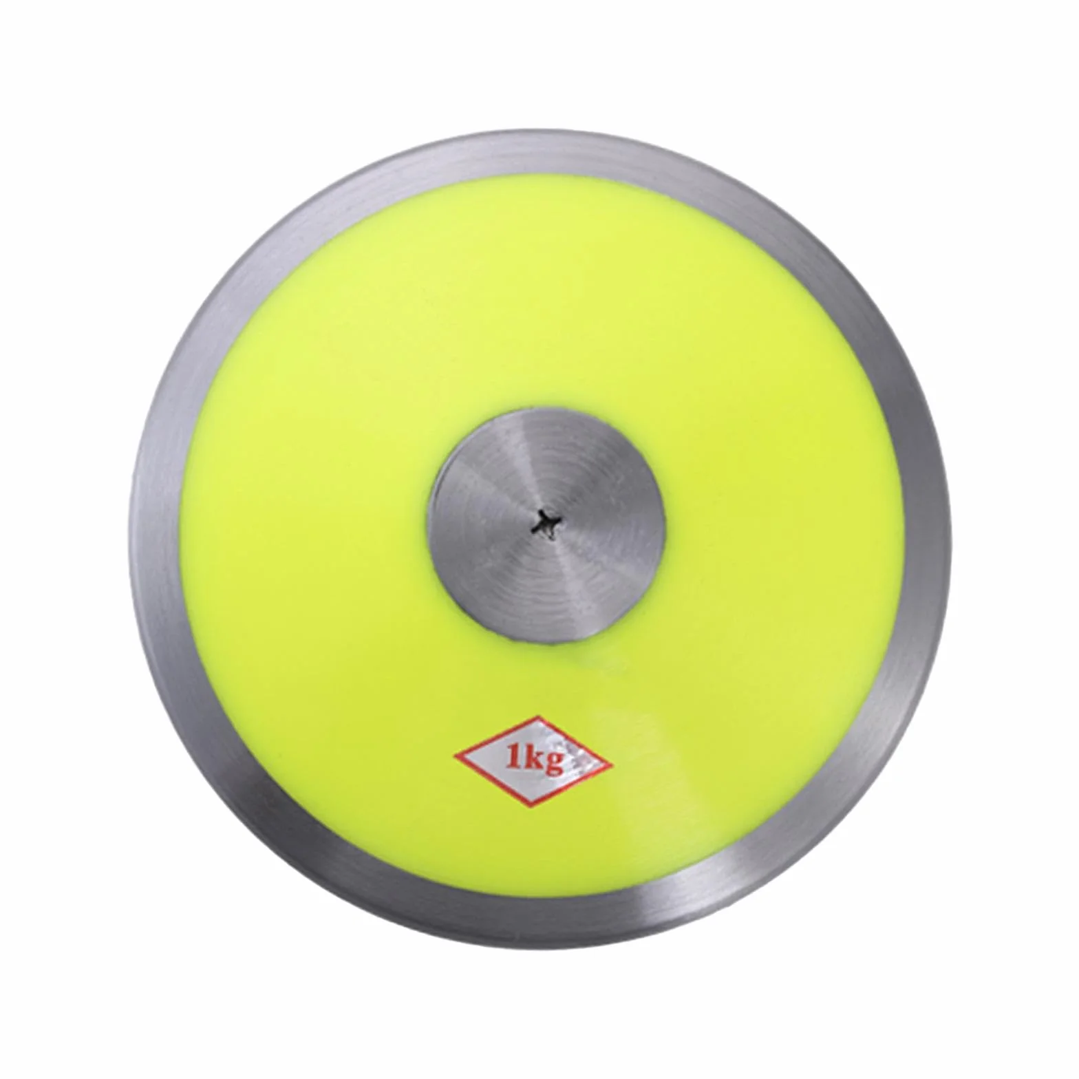 Baoblaze Disco de lanzamiento de nailon 1 kg centro acero entrenamiento deportivo