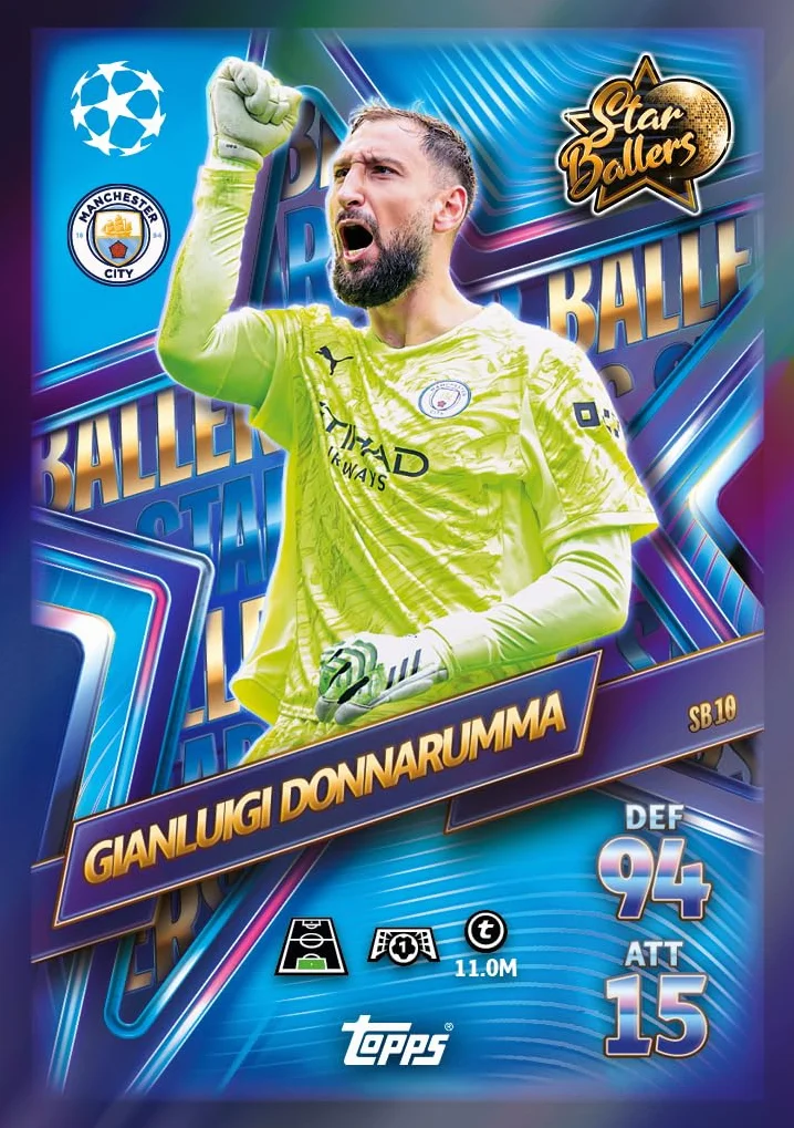 Topps UCC Match Attax 2025/26 Update Eco Pack #2 Star Ballers 41 tarjetas 16 exclusivas Star Baller Cards Supreme Talent LE