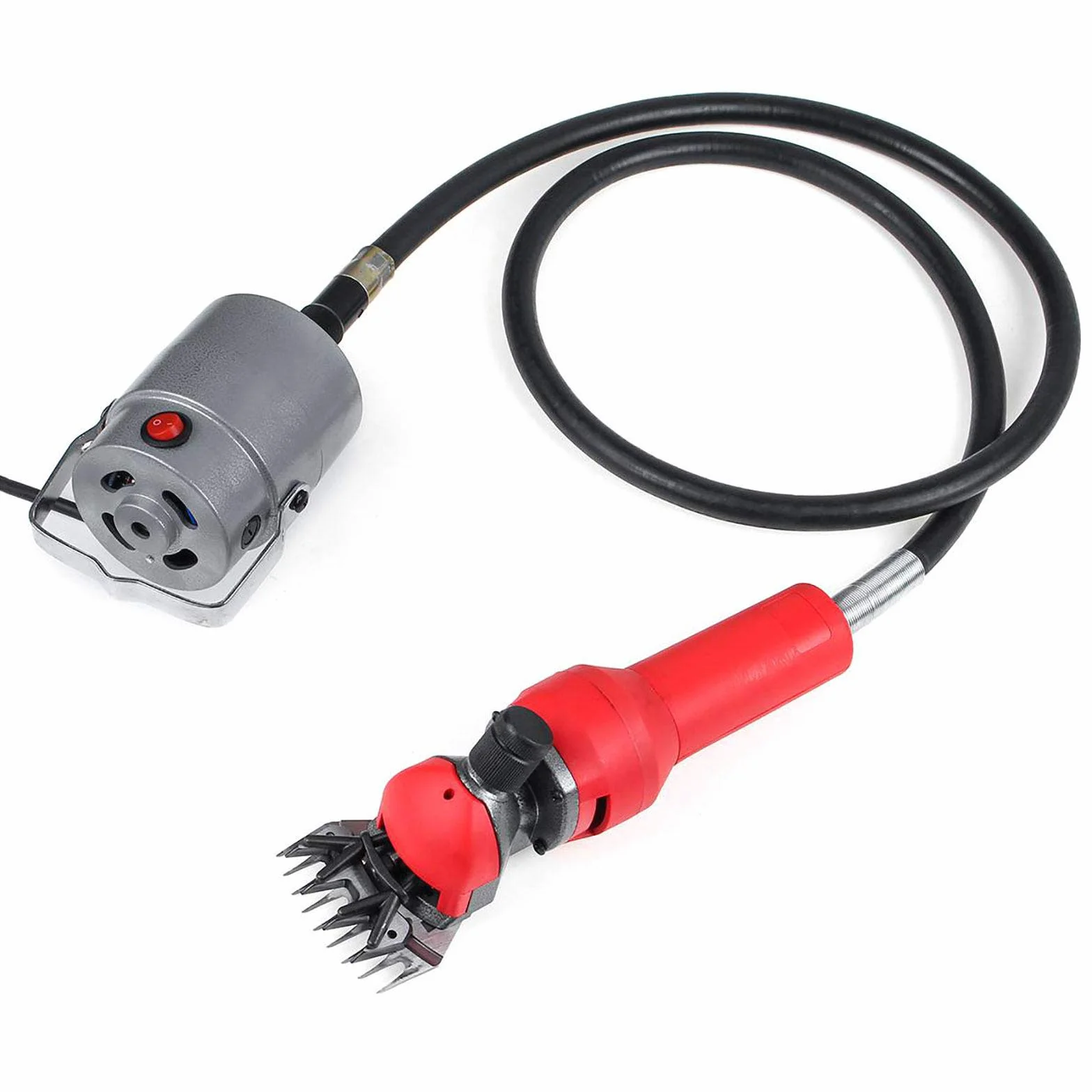 1500W Esquileo EléCtrico Ultraligero De Ovejas Y Cabras, MáQuina Cortadora De Tijeras De Granja, Cortadora De Lana, MáQuina De Corte De Tijera, Se Puede Colgar, con Caja