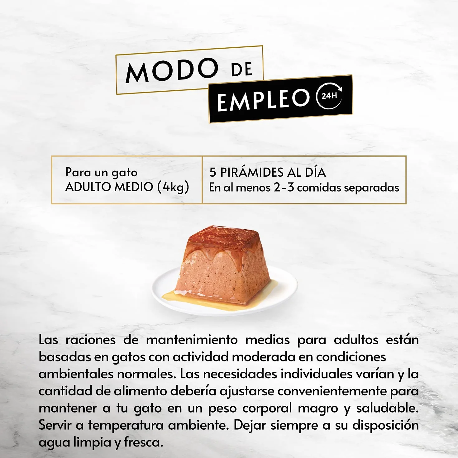 GOURMET Revelations, Comida Húmeda para Gato Adulto, Mousse con Salsa de Pollo, 6 Packs de 4 Pirámides de 57 g. (24 pirámides)