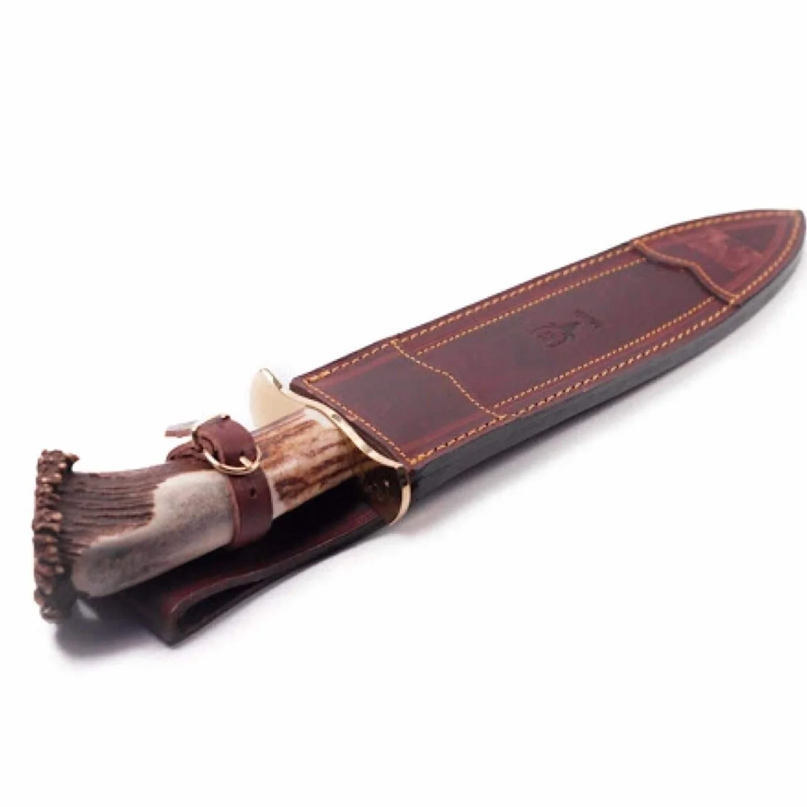 Muela Cuchillo PODENQUERO-S ACX-380 26 cm acero roseta ciervo Caza Pesca Supervivencia Bushcraft