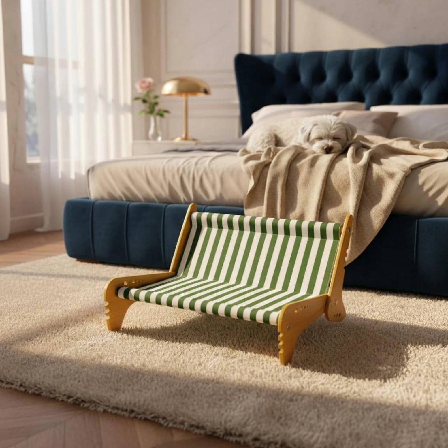 Mascotas Rascador Multifunción para s, Perros Pequeños, Interior, Salón, Junto a la, 63.5 49 36cm, Estilo Dos
