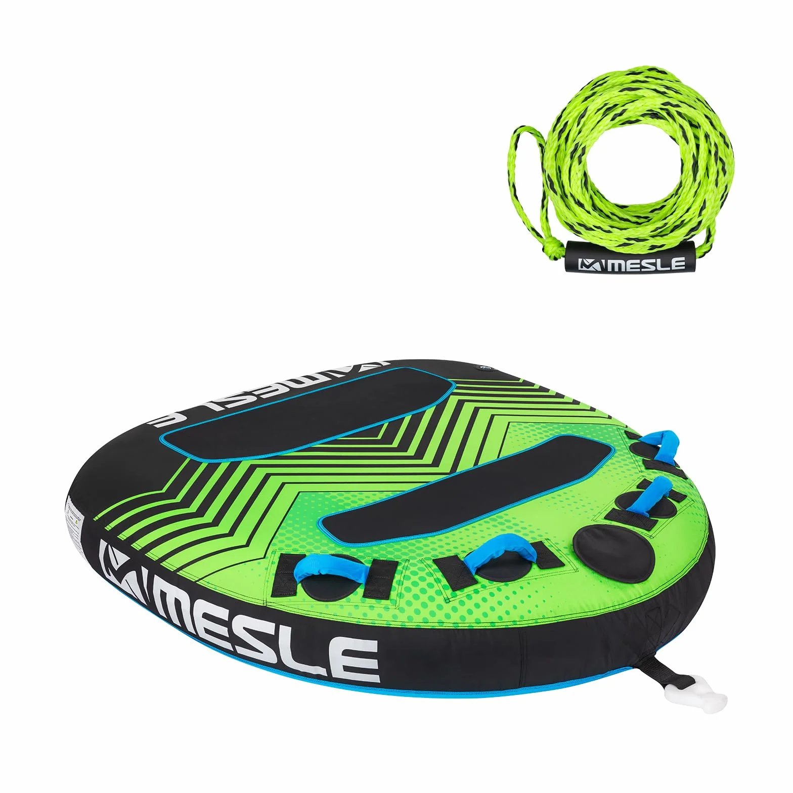Flotador de Arrastre Vapor Hinchable para 2-3 Personas, Rosco Arrastrable para Deportes Acuáticos