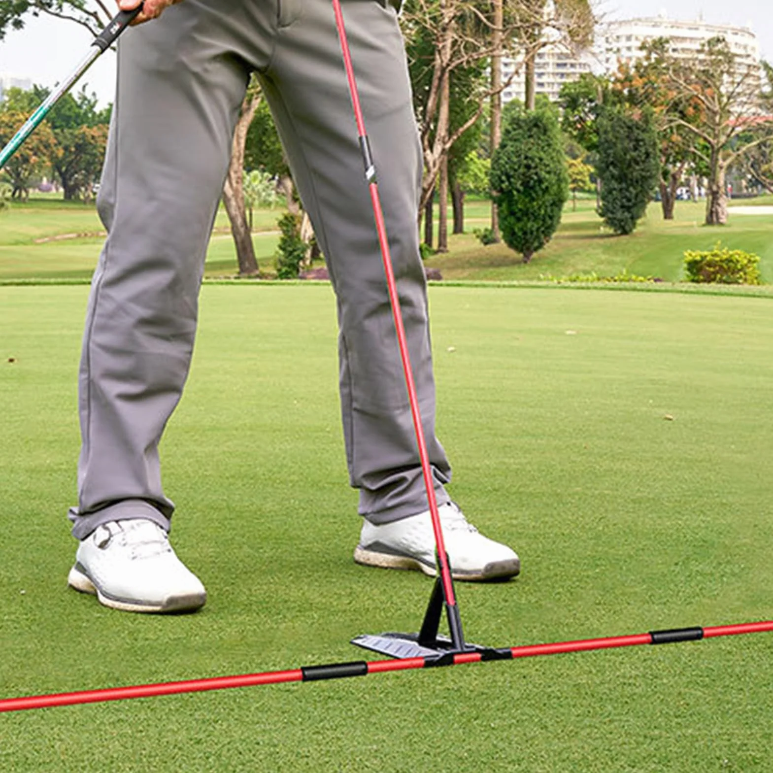 Varillas De Alineación Golf Soporte Portátil Multifuncional Entrenador De Swing Equipo De Entrenamiento Deportivo