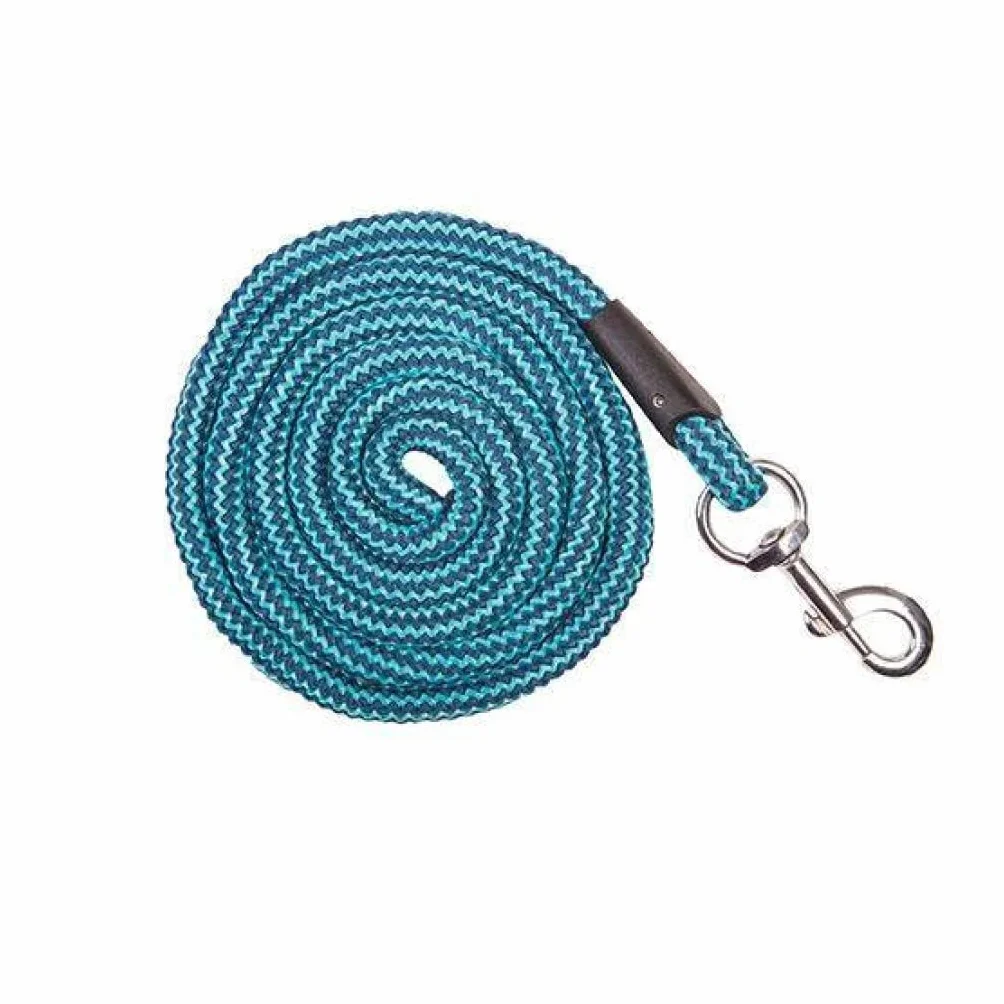 HKM Aachen Ramal con mosquetón Marrón 180 cm