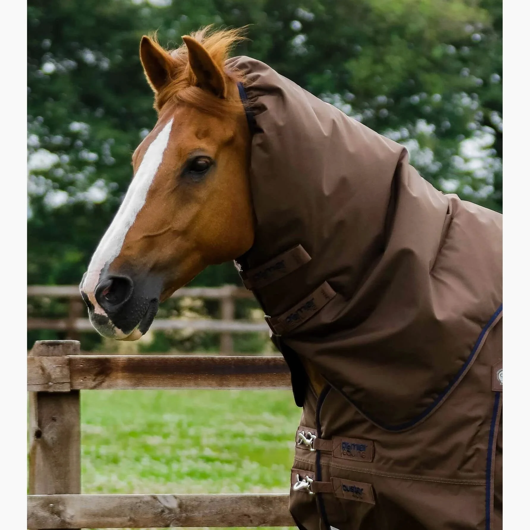 Premier Equine Manta Impermeable para Caballos con cubrecuello Buster 400 g