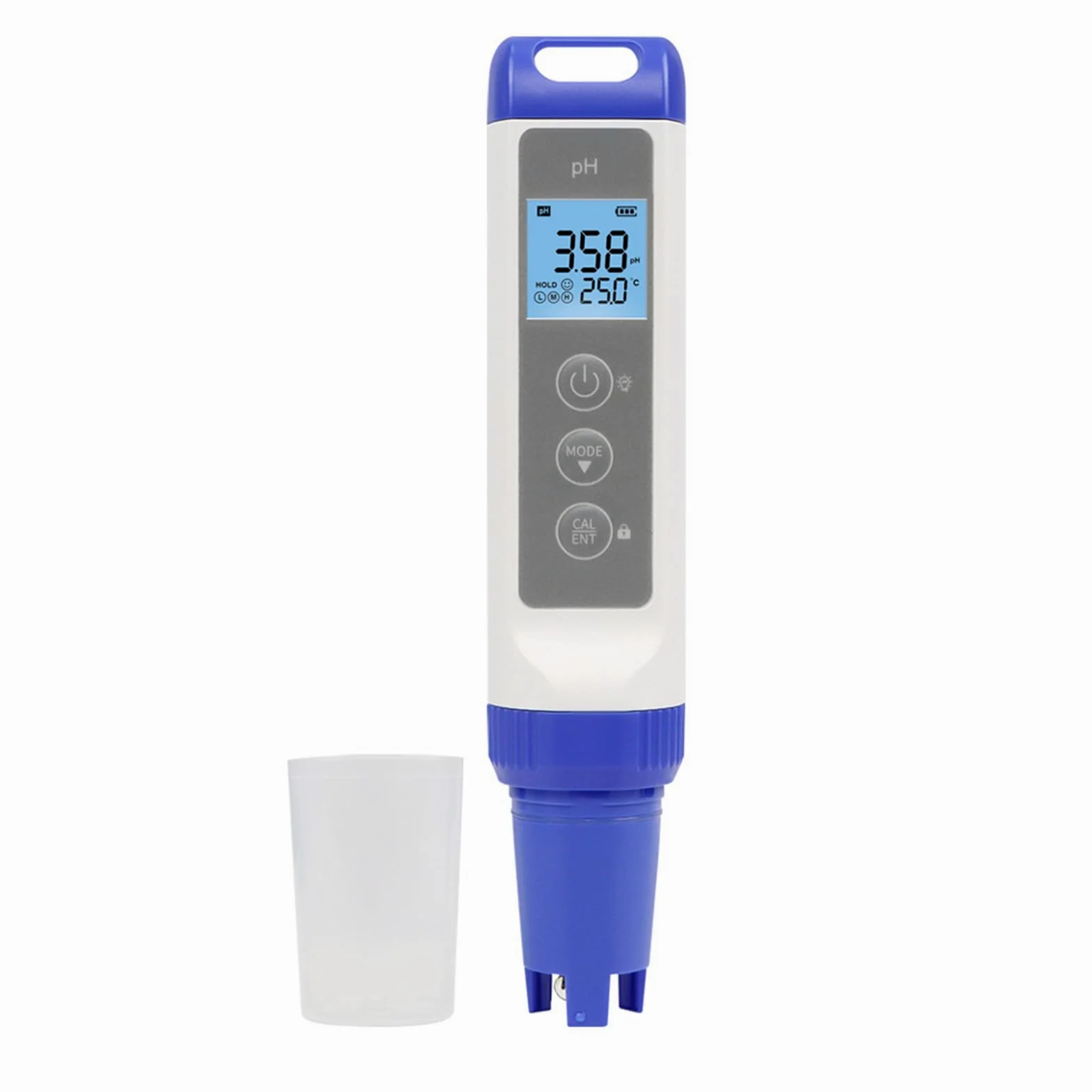 Lápiz de detección de agua ABS con pantalla LCD para piscina acuarios, calibración automática, analizadores de agua portátiles