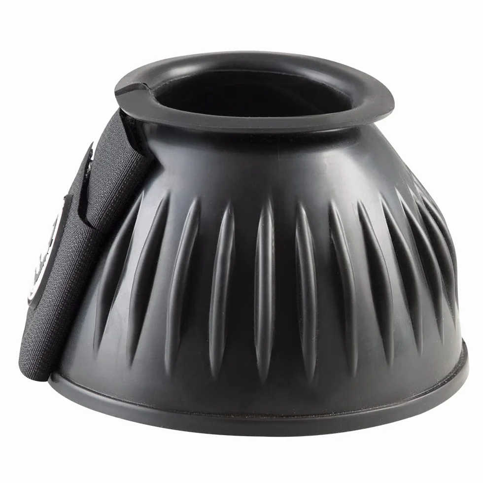 PFIFF 102997 Campanas de Salto con Doble Cierre de Velcro, Color Negro XXL