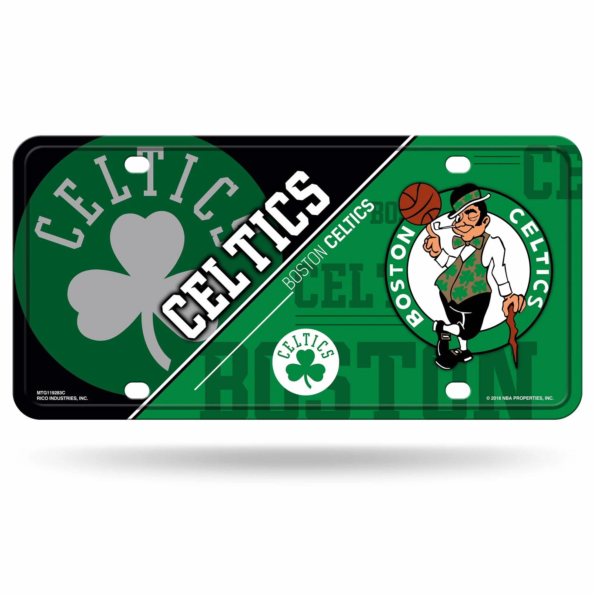 NBA Placa de metal