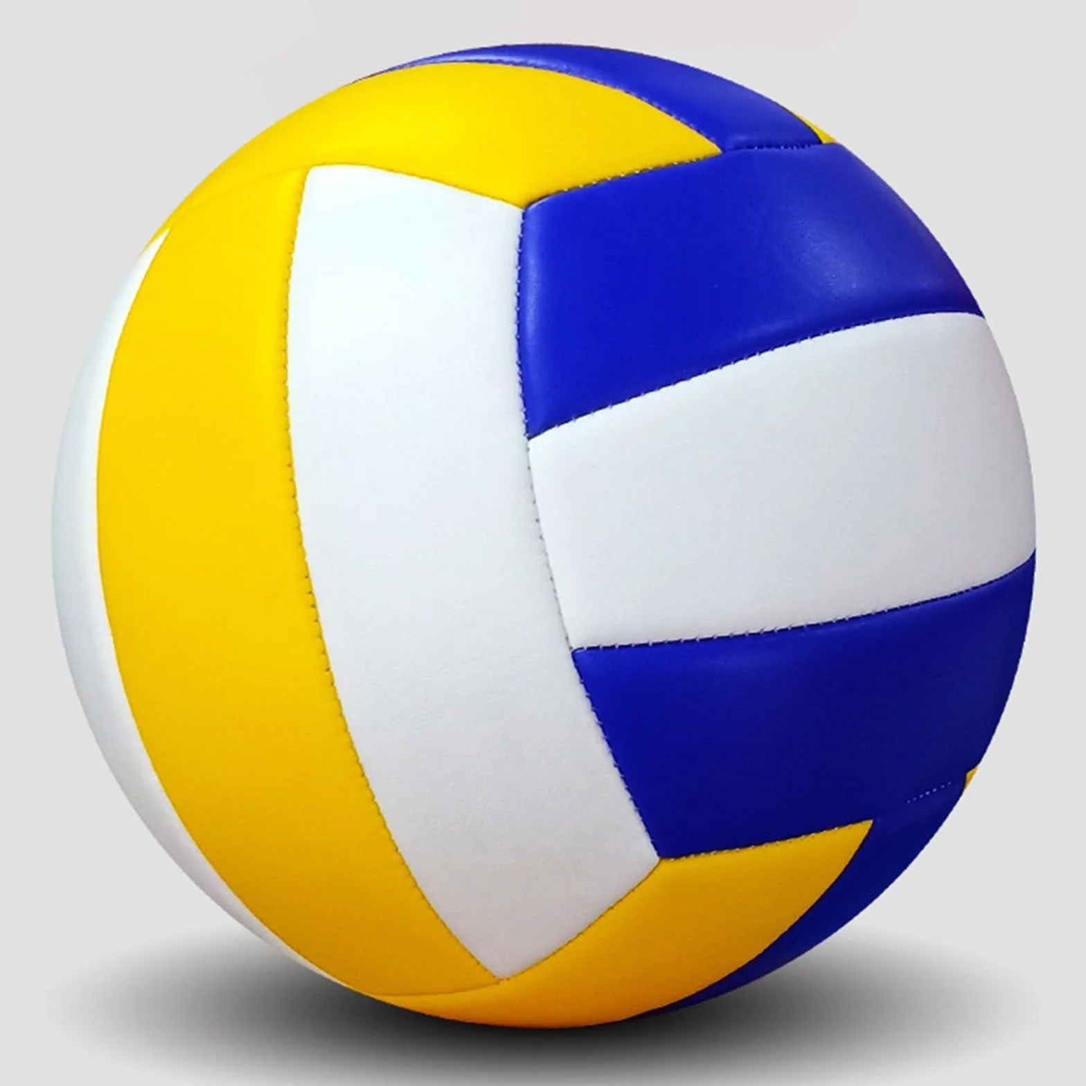 Balón de voleibol oficial tamaño 5 PVC goma cosido a máquina para interiores exteriores playa