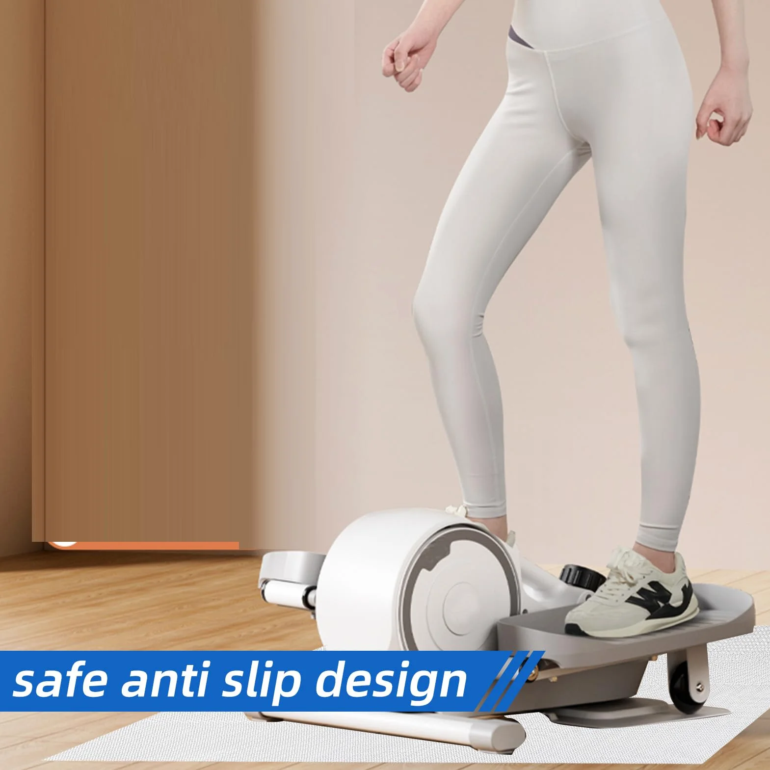NICENEEDED Alfombrilla Antideslizante para Máquina de Ejercicios de Piernas Ellipse, Esterilla para Equipo de Ejercicio