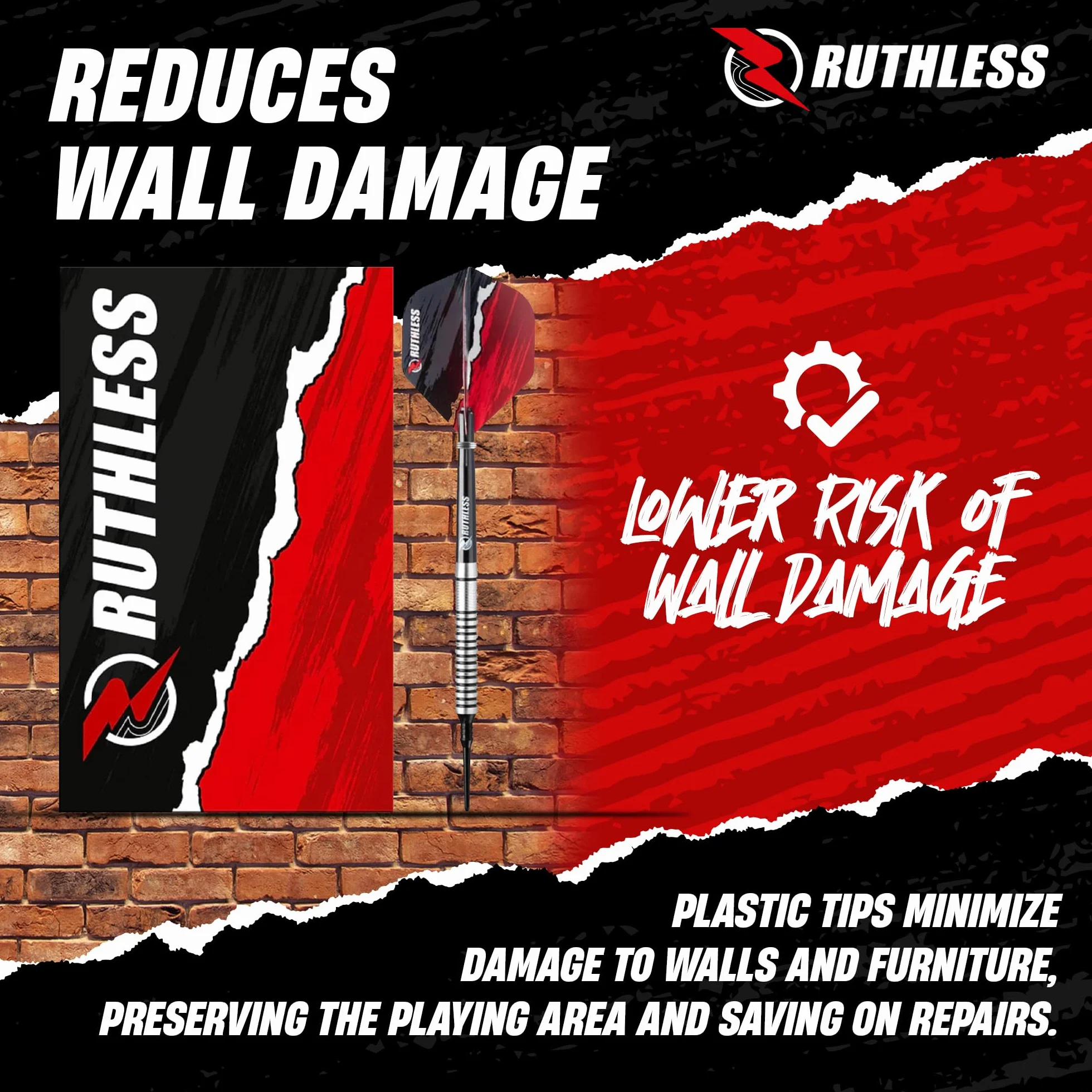 Ruthless Ranger Darts Range 90% tungsteno 18 g
