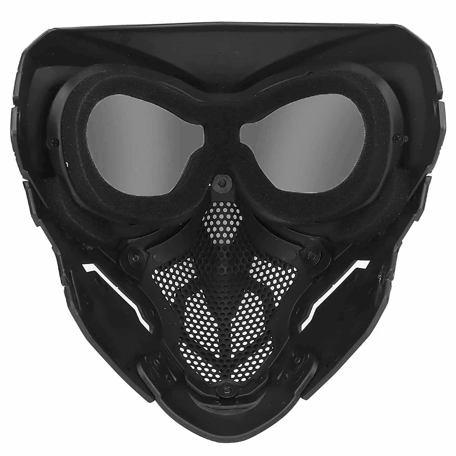 Máscara táctica Airsoft Paintball Cráneo Cara Completa Halloween CS Wargame