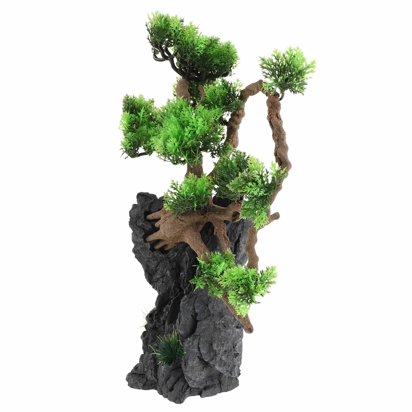 Accesorios para Acuarios Adorno Paisajístico para Bonsáis Árbol Bonsái para Acuarios Árbol Decoración Planta Realista