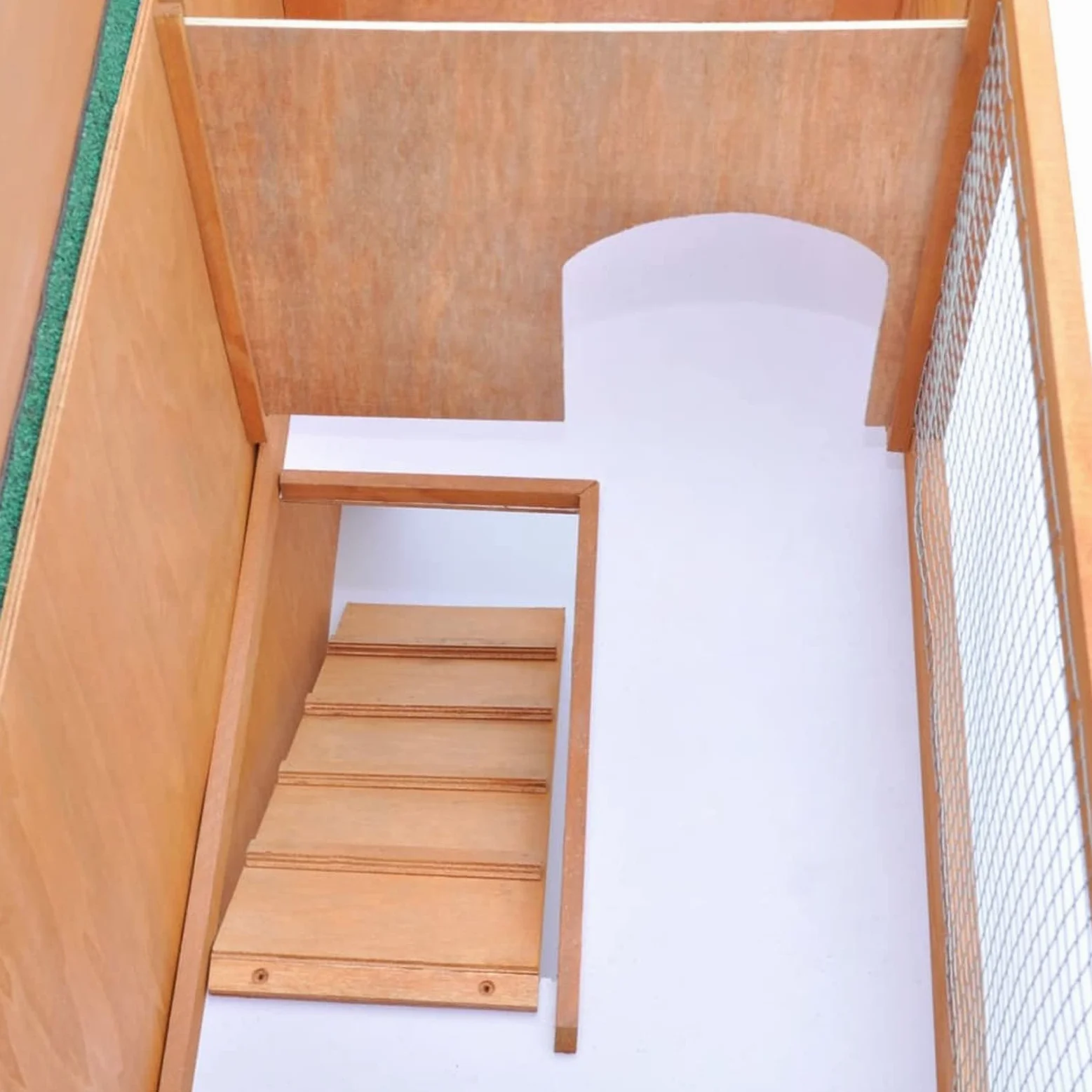 JUDYY Casa de Animales pequeños Jaula conejera 1 Puerta, Casa Conejo, Jaula De Conejo, Casa Cobaya, Casita Conejo, Escondite Grande para Erizo, Jaula Hamster, Madera