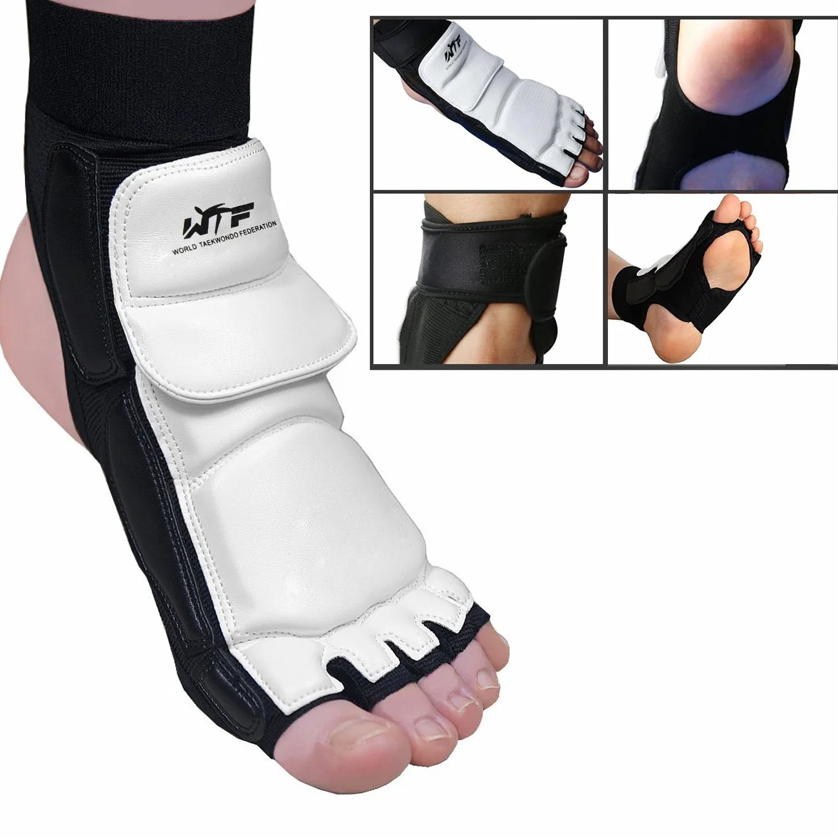 Taekwondo Protector Gear Ankle Brace Pad Guardia para artes marciales boxeo MMA UFC