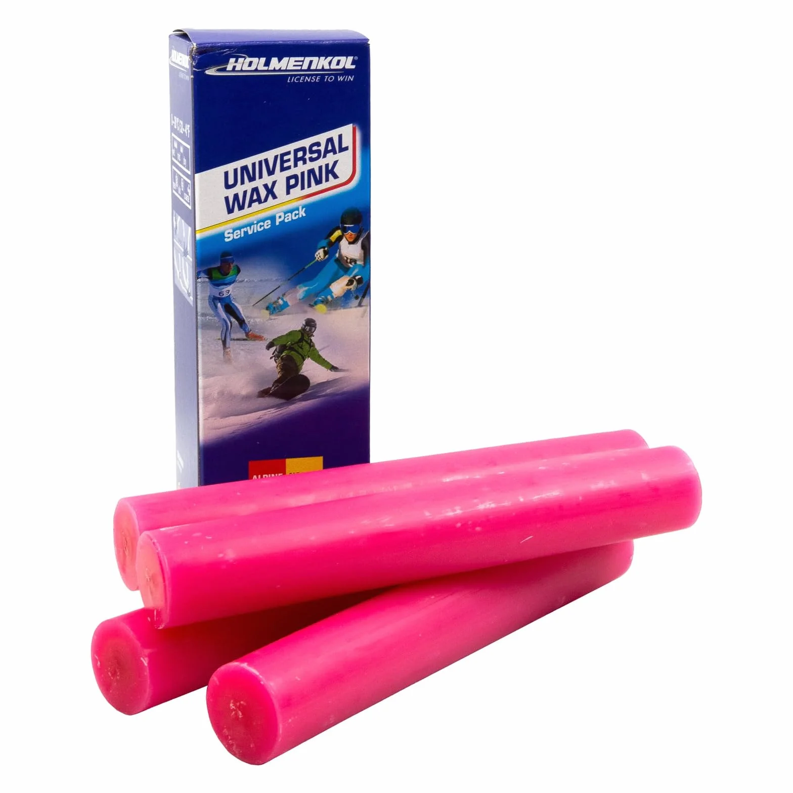Holmenkol Universal Cera Barra Fucsia 4x250 G