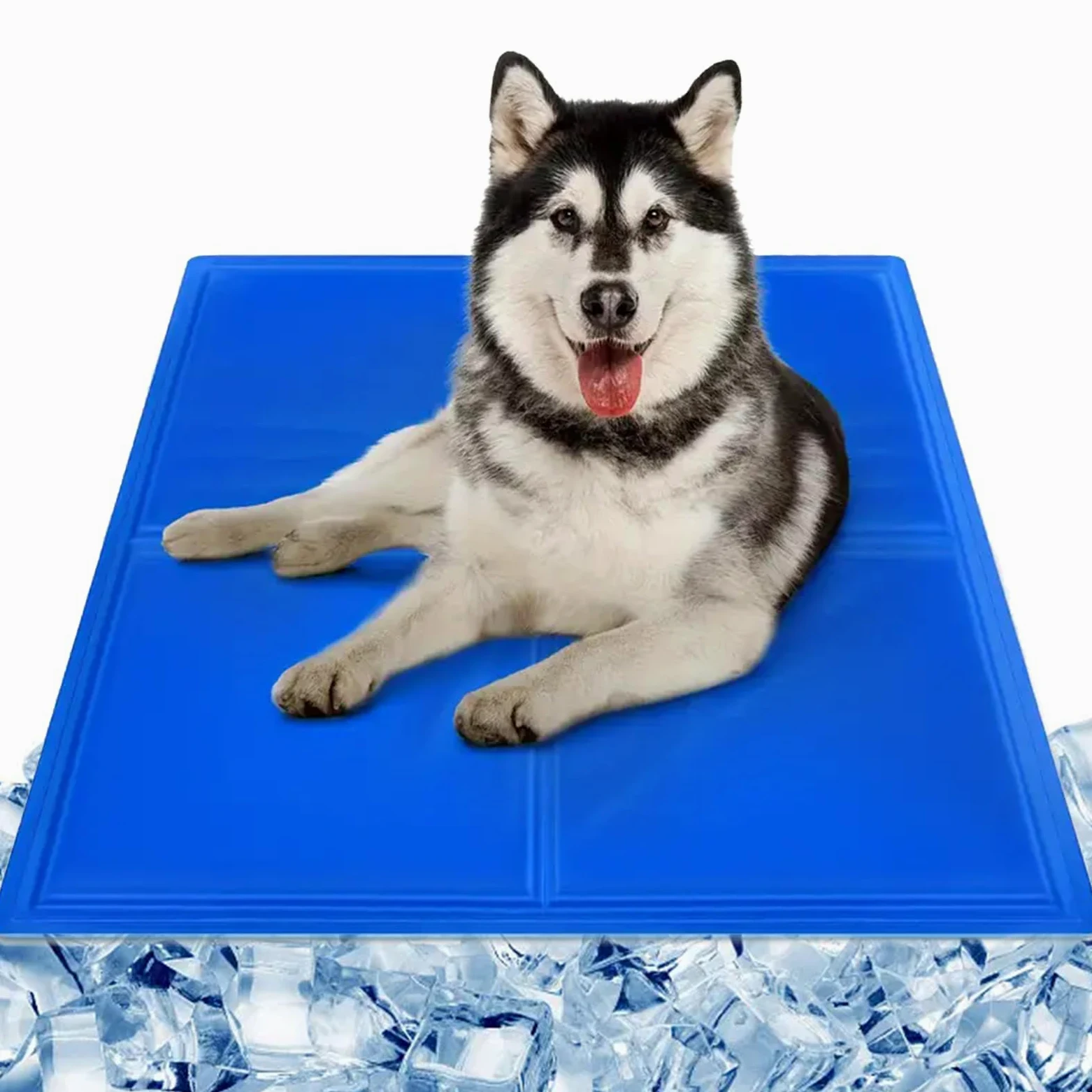 Alfombra Refrigerante para Perros Y Gatos, Manta Refrescante Automática, Cama De Gel No Tóxico, Almohadilla Ideal para Verano para Mascotas, Pet Cooling Mat Portatile,XXL