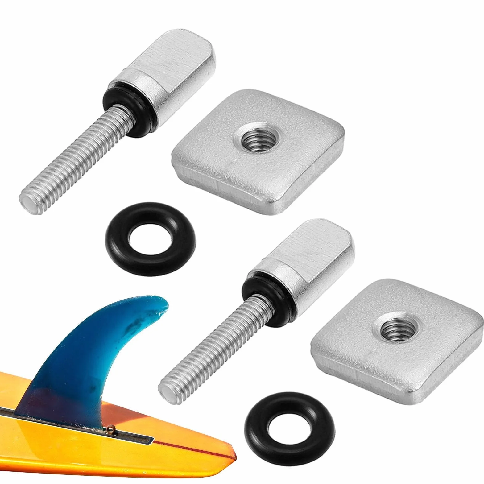Tornillo de Aleta para Tablero de Pádel | Acero Inoxidable 316, Kit de Reparación sin Herramientas