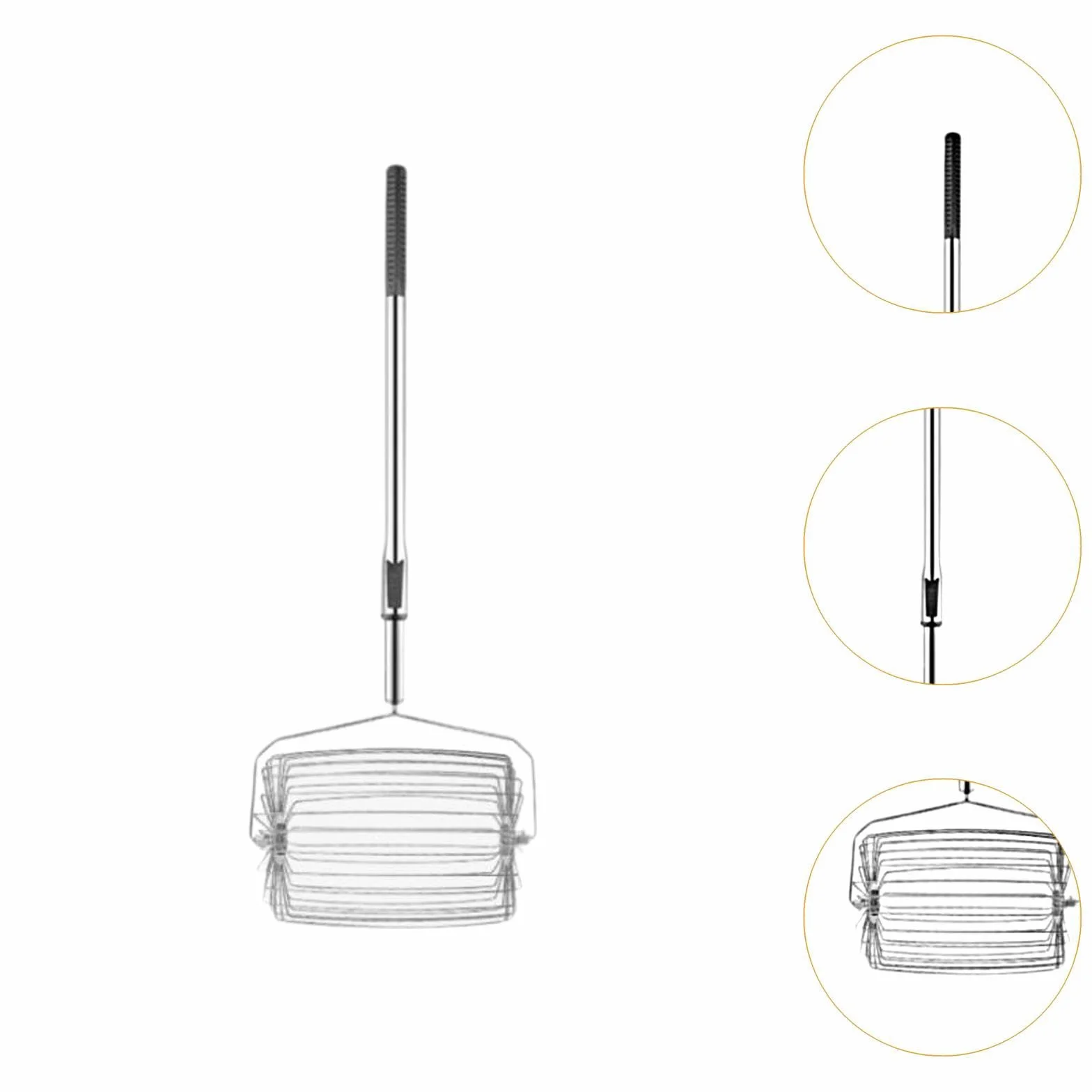 Baoblaze Collector de Bola de Tenis, Recolector, Herramienta de Entrenamiento Ajustable Resistente
