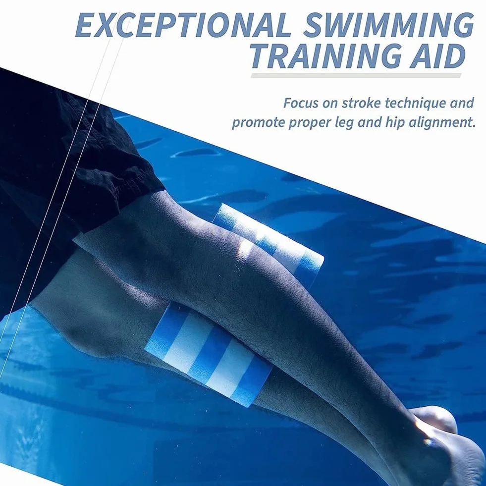Pull Buoy Leg Float Pool Ayuda de Entrenamiento para Piernas y Cadera Soporte Natación