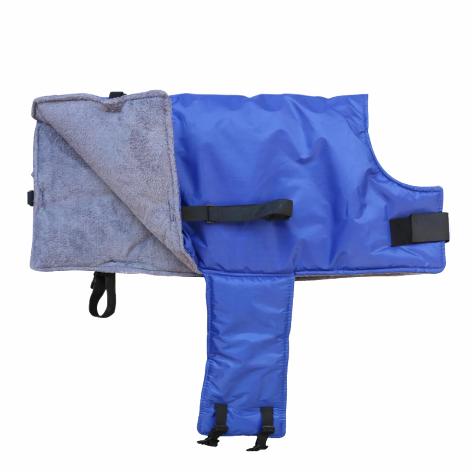 Manta para Terneros | Protección Ventral Acolchada Impermeable Chaleco Ganado - Manta Térmica Becerros Establo | Protección Nocturna Establo Transporte Granja