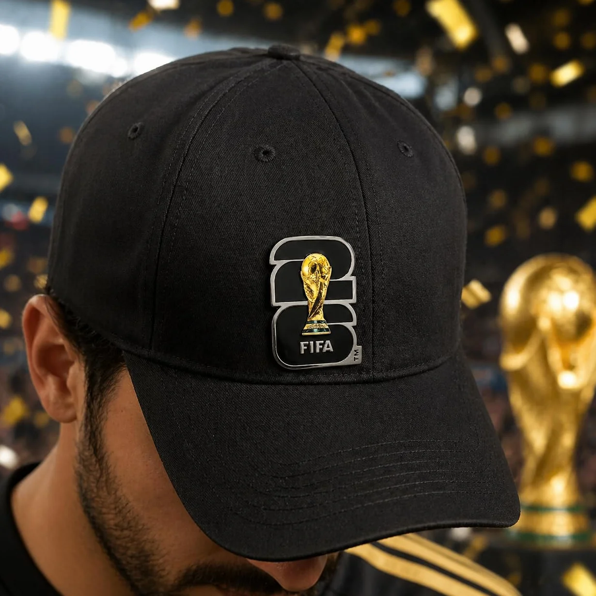 Pin Oficial FIFA Copa del Mundo 2026 – Souvenir de Aleación de Aluminio