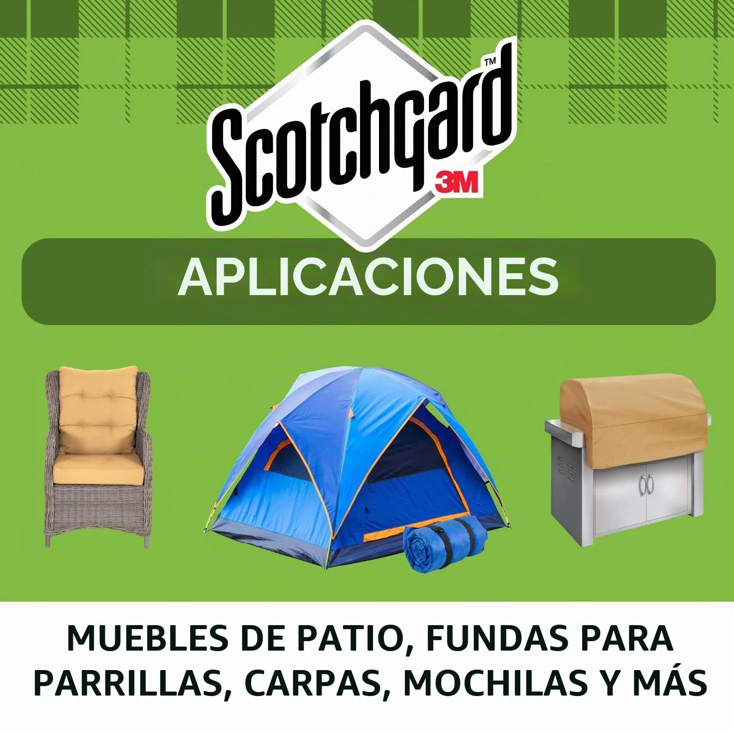 Scotchgard Spray Repelente al Agua 400 ml Protección Intensa para Exteriores