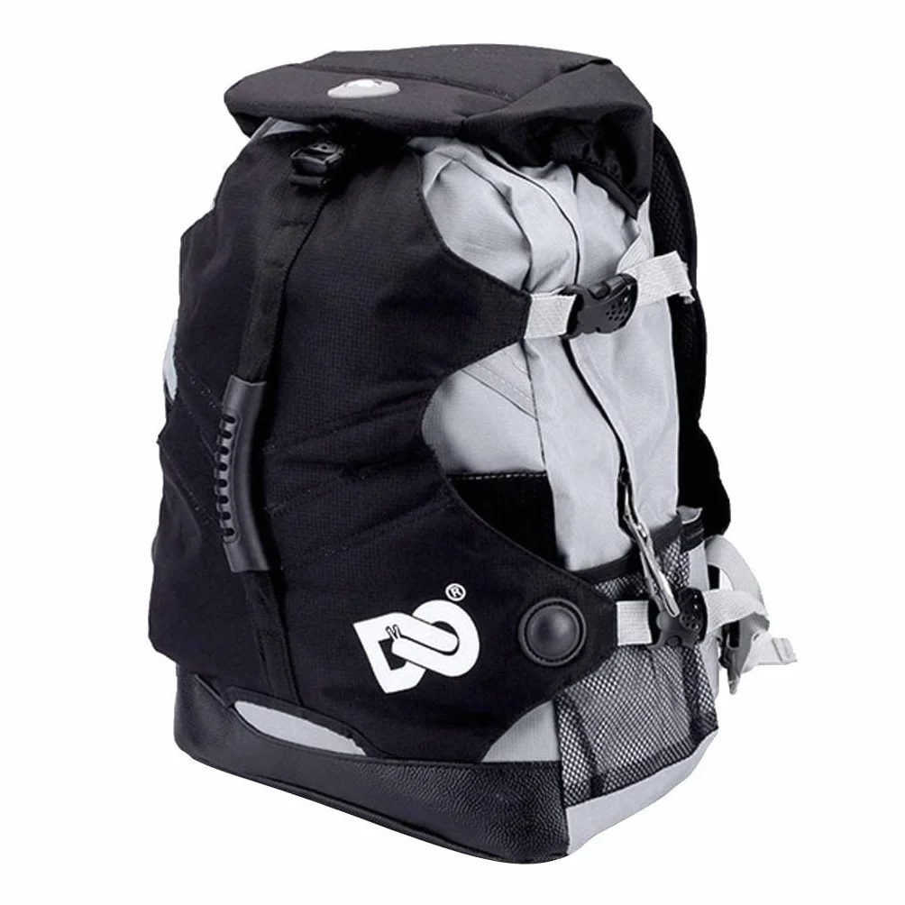 Prettyia Mochila de Hombro para Patines, Bolsa de Almacenamiento Deportivo - Negro