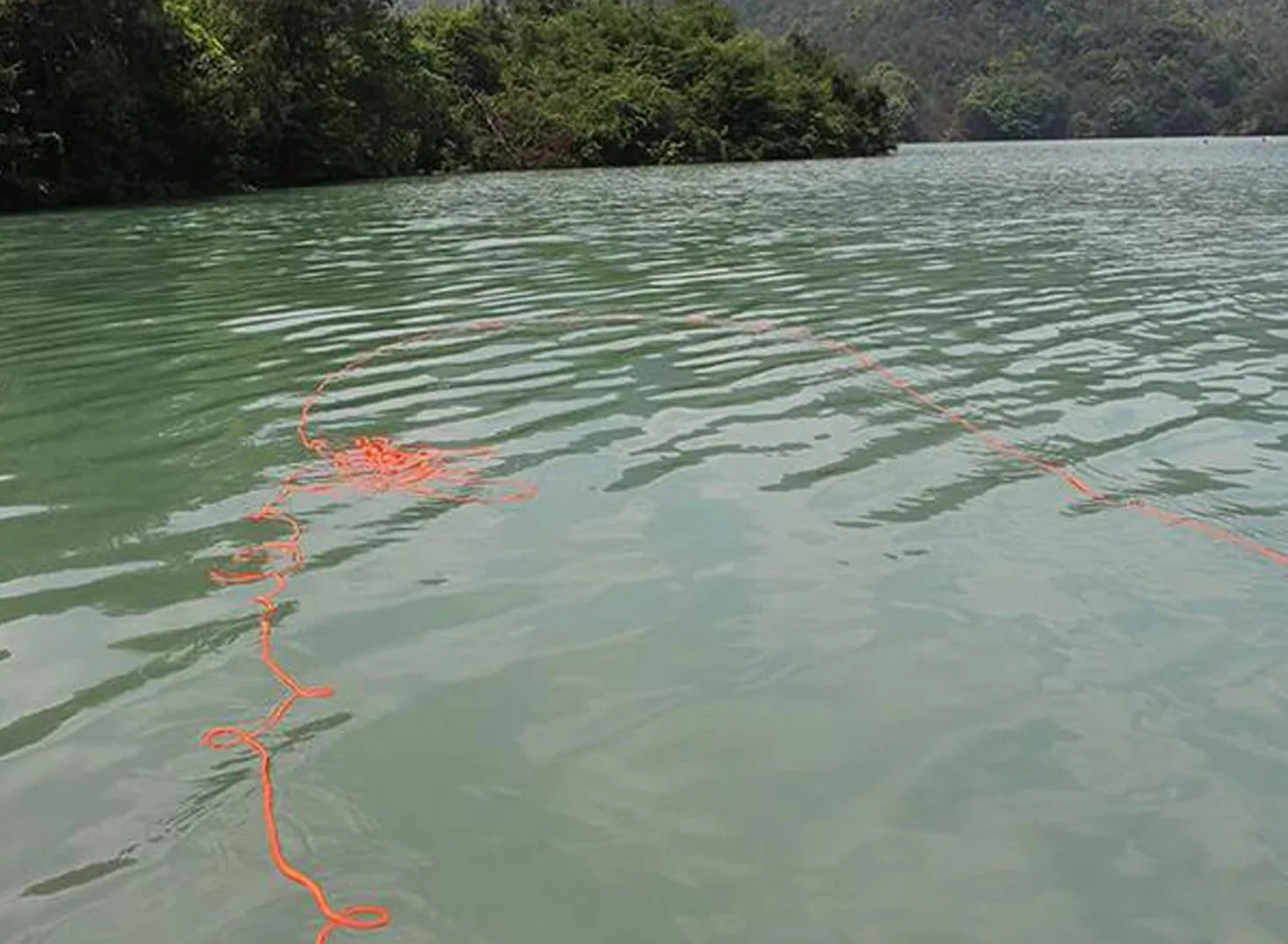 Cuerda estática 8 mm 20 m reflectante naranja para rappel rescate vela amarre