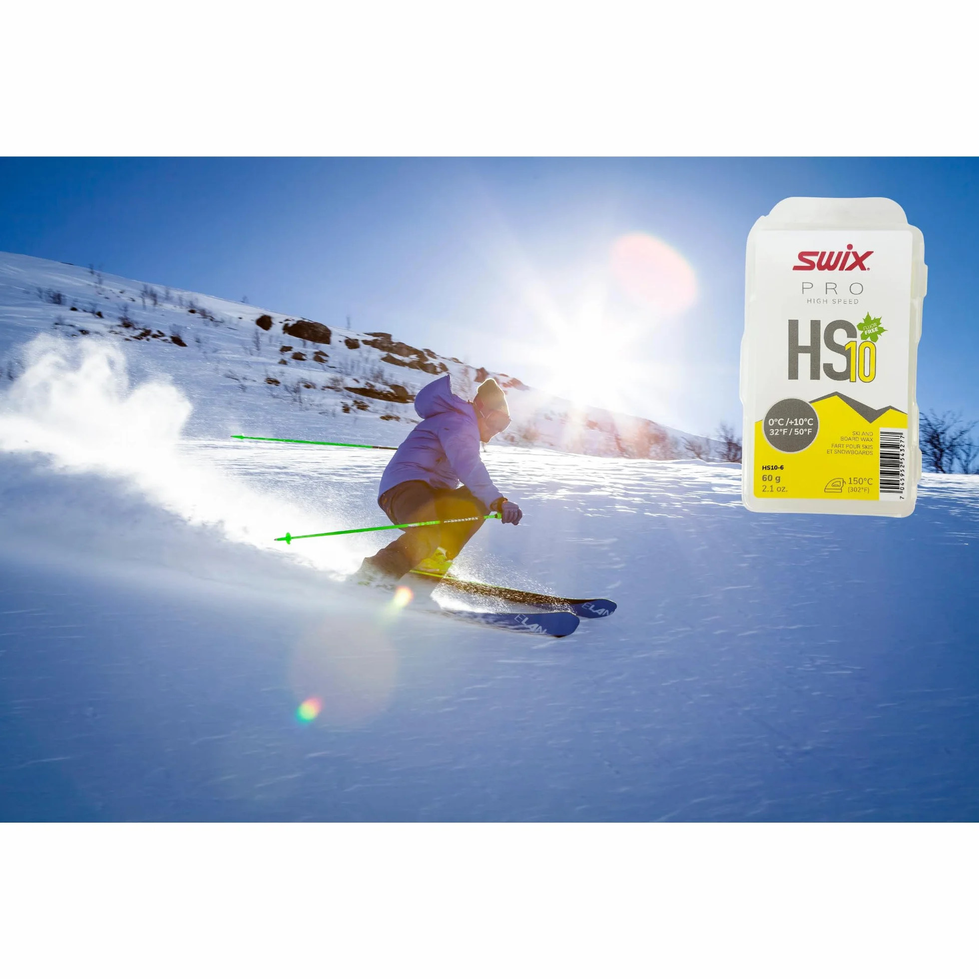 Swix Glide Series HS Cera de esquí y Snowboard 60g